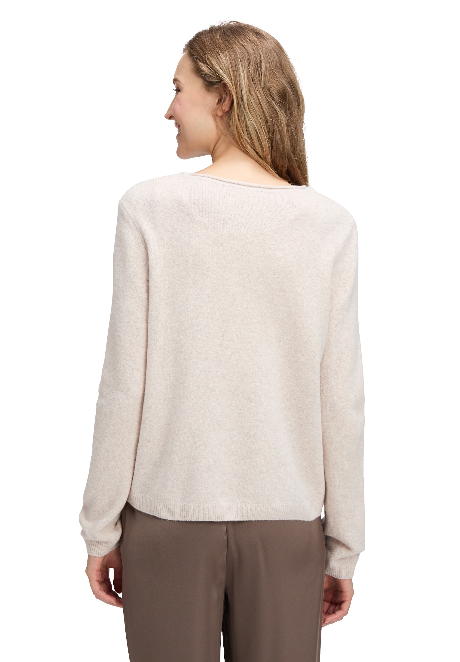 Betty Barclay Rundhalspullover »Feinstrickpullover mit Applikation«