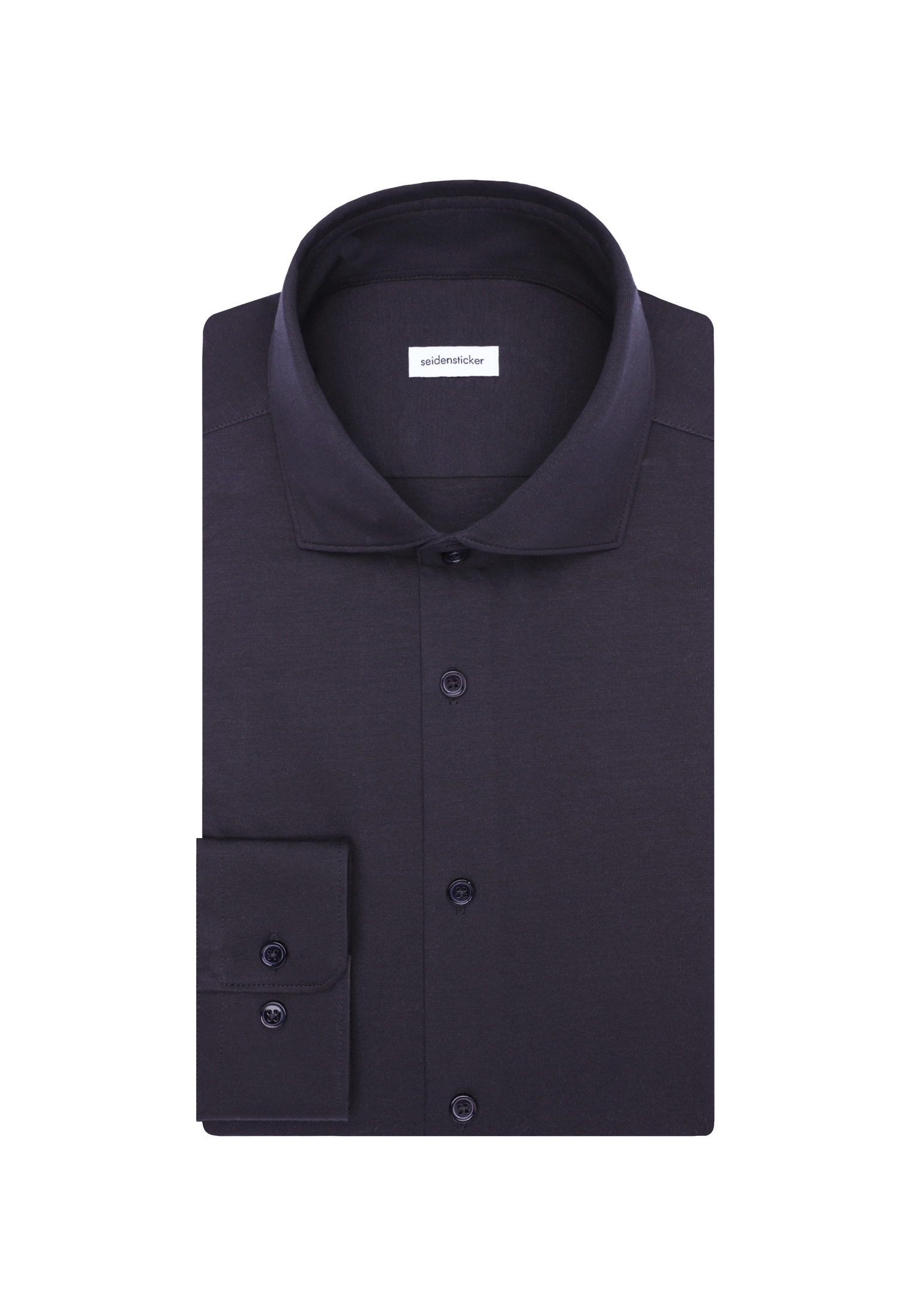 seidensticker Businesshemd »Schwarze Rose«, Slim 1/1 Kentkragen Uni
