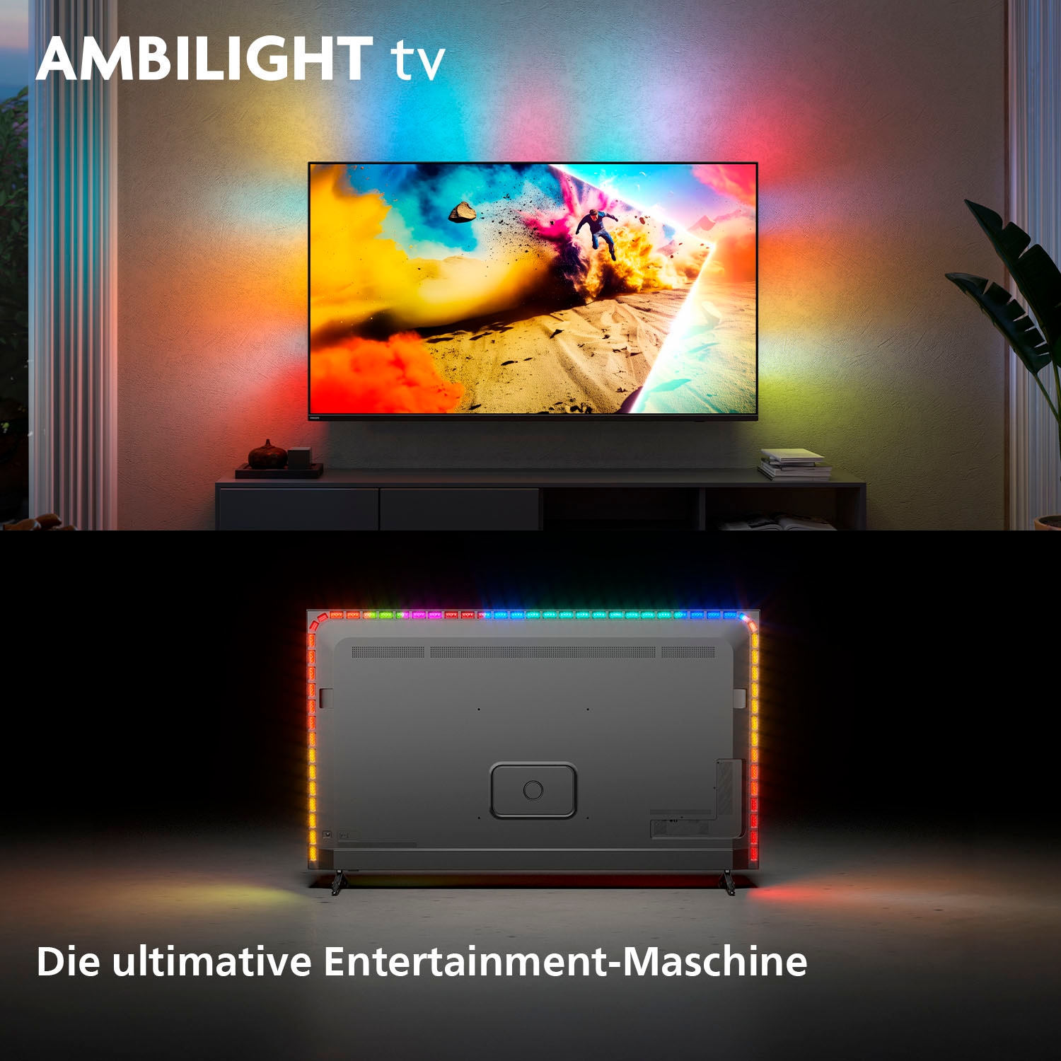 Philips LED-Fernseher »75MLED950/12«, 4K Ultra HD, Smart-TV