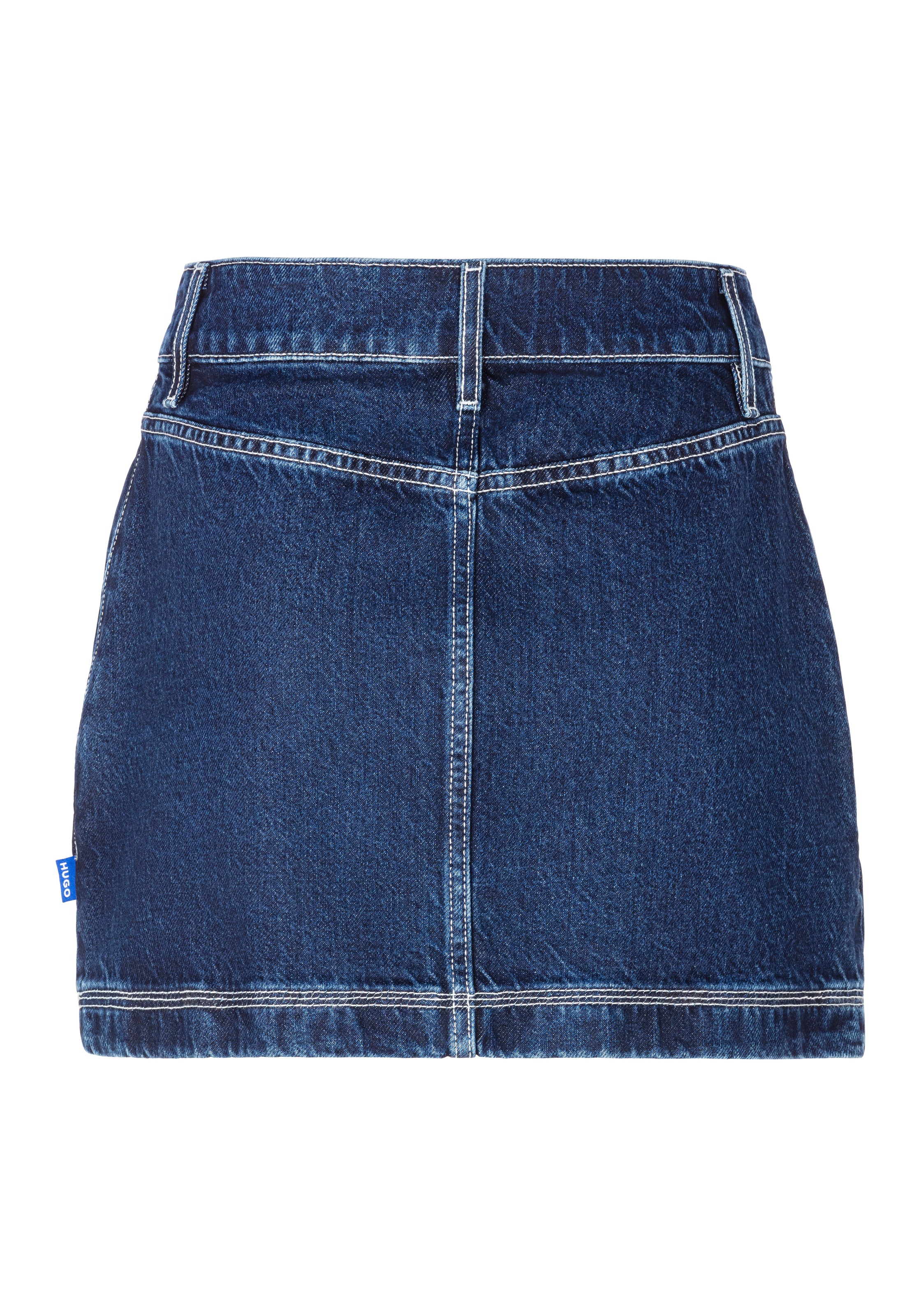 HUGO Blue Minirock »Garalia«, mit Kontrastnähten