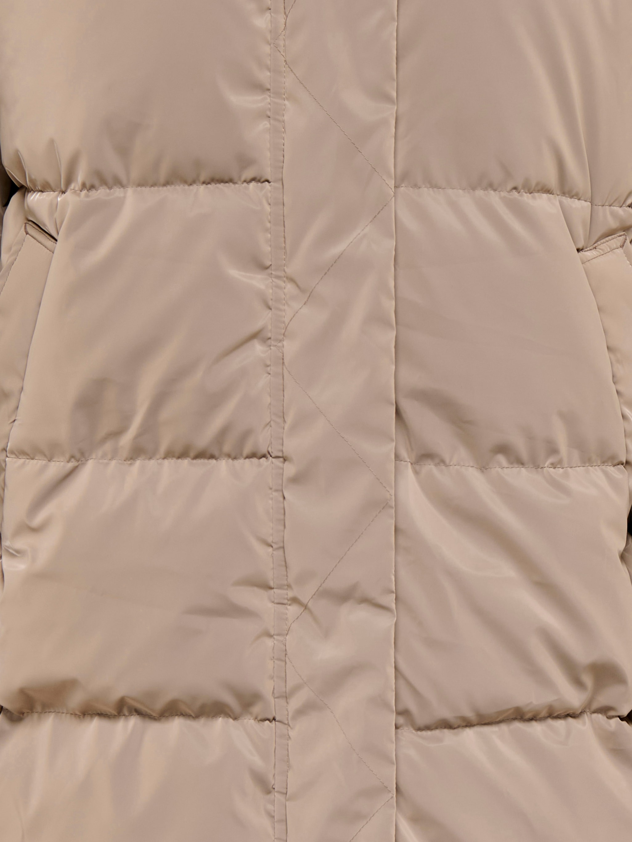 ONLY Steppmantel »ONLBERGEN SHINY LONG COAT CC OTW« Kunstfaser