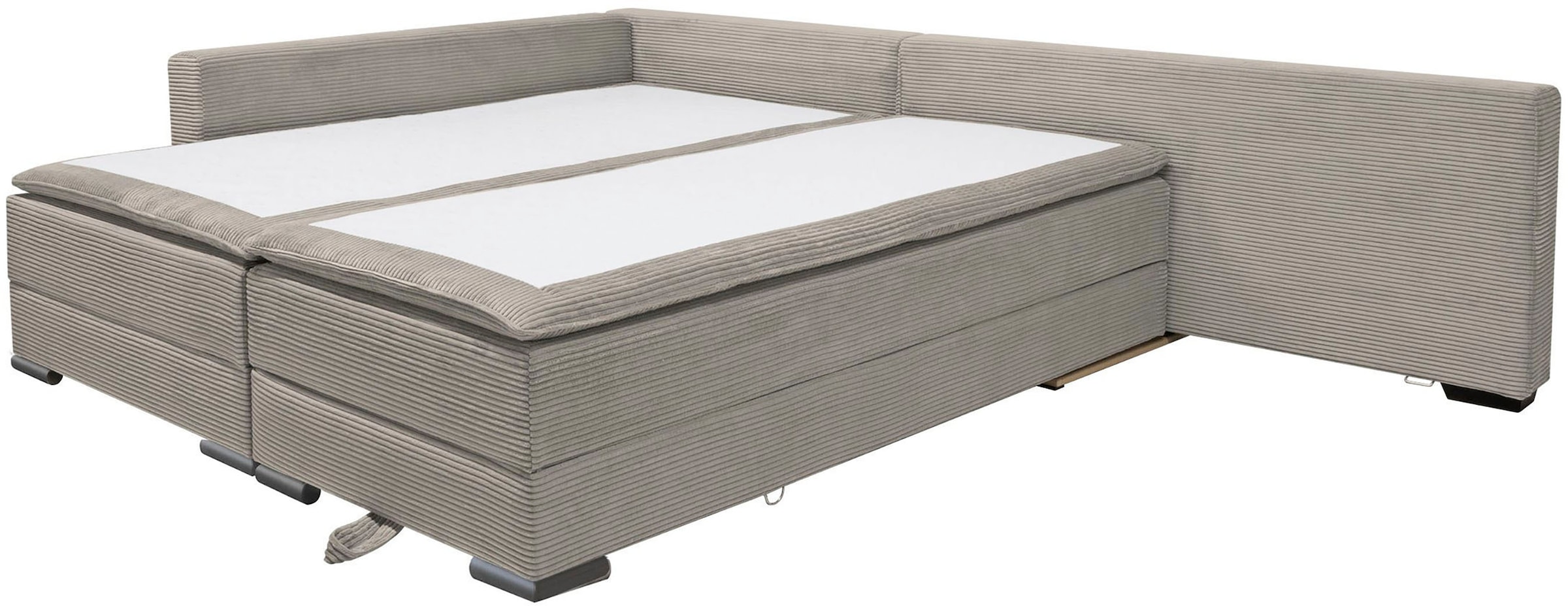 INOSIGN Ecksofa »Night & Day L-Form mit Dauer-Schlaffunktion, Cord-Bezug!«, inklusive Bettfunktion und Bettkasten