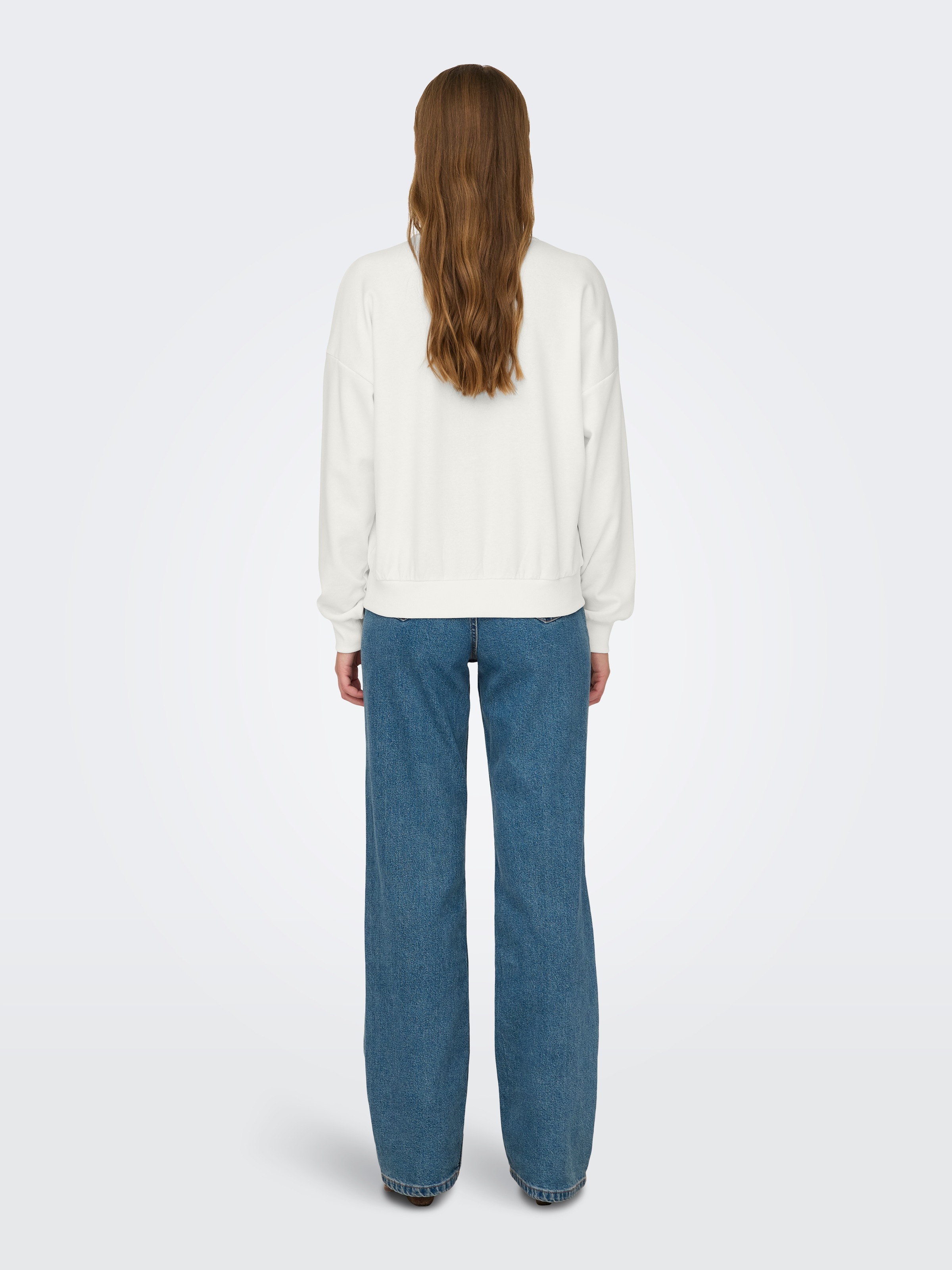 ONLY Sweatshirt »ONLRUNA L/S O-NECK BOX CC SWT«