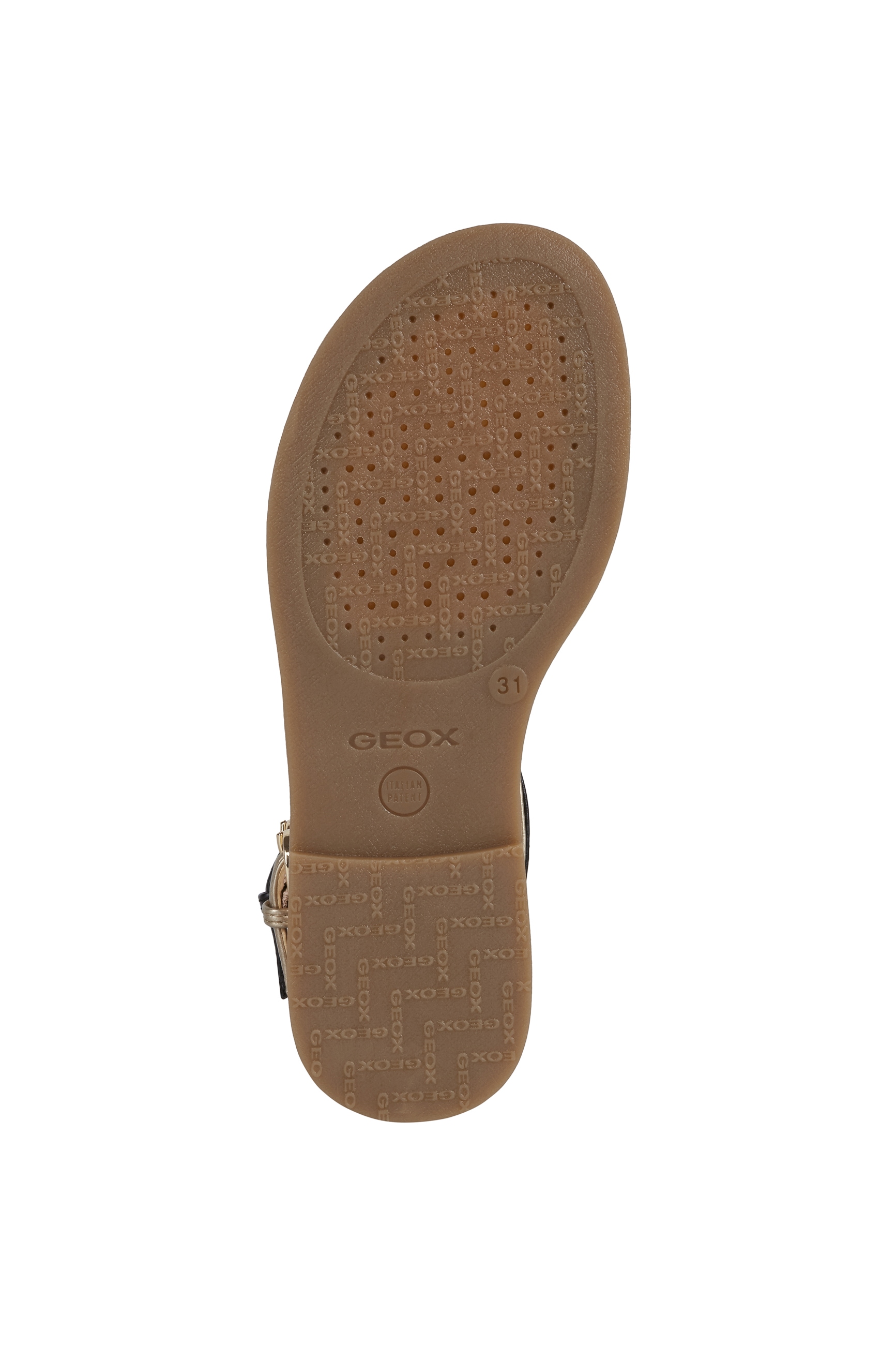 Geox Riemchensandale »J SANDAL KARLY GIRL«  Sommerschuh, Festtagsschuh mit Größenschablone zum Download