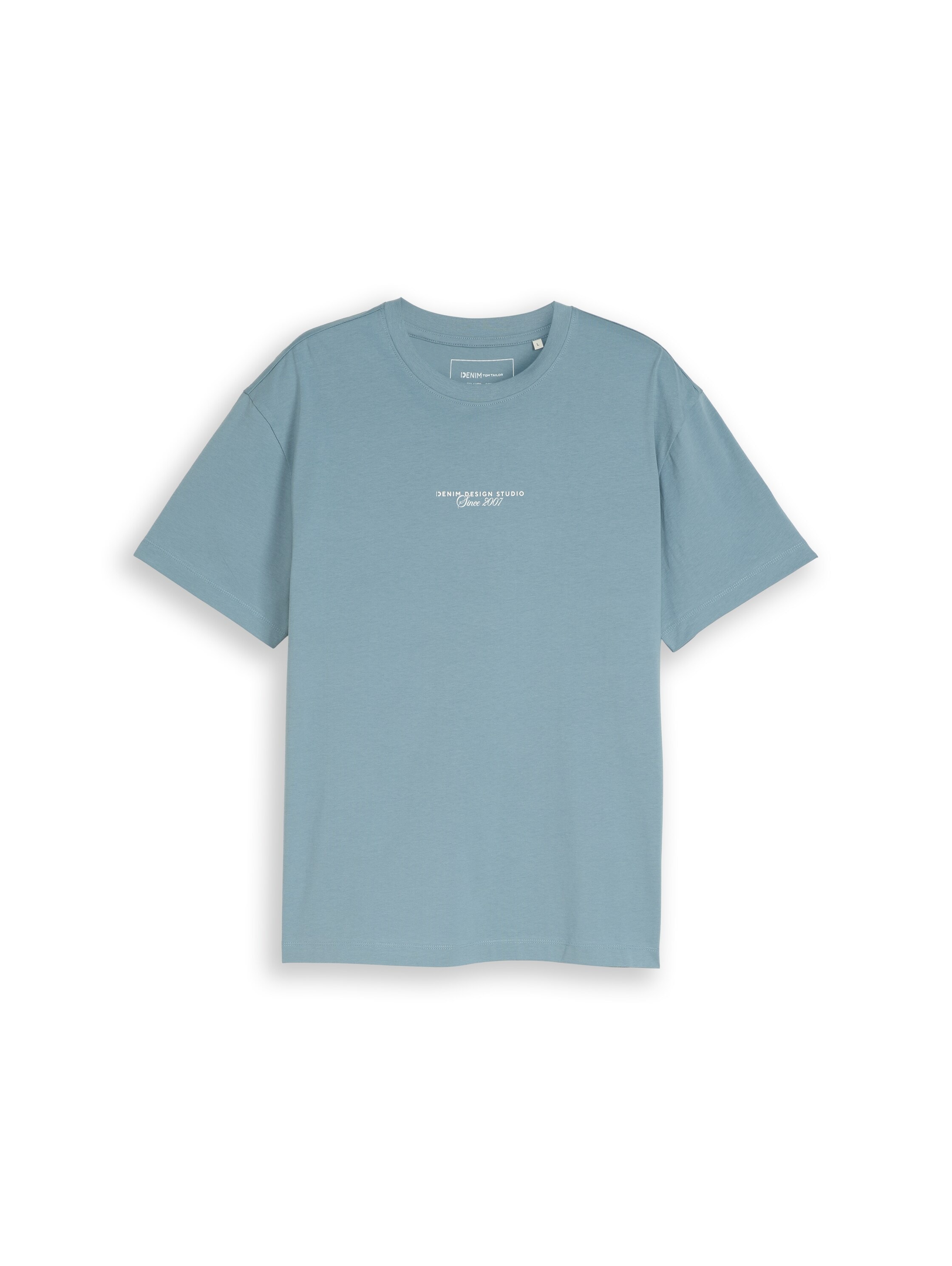 TOM TAILOR Denim T-Shirt mit Schriftzügen