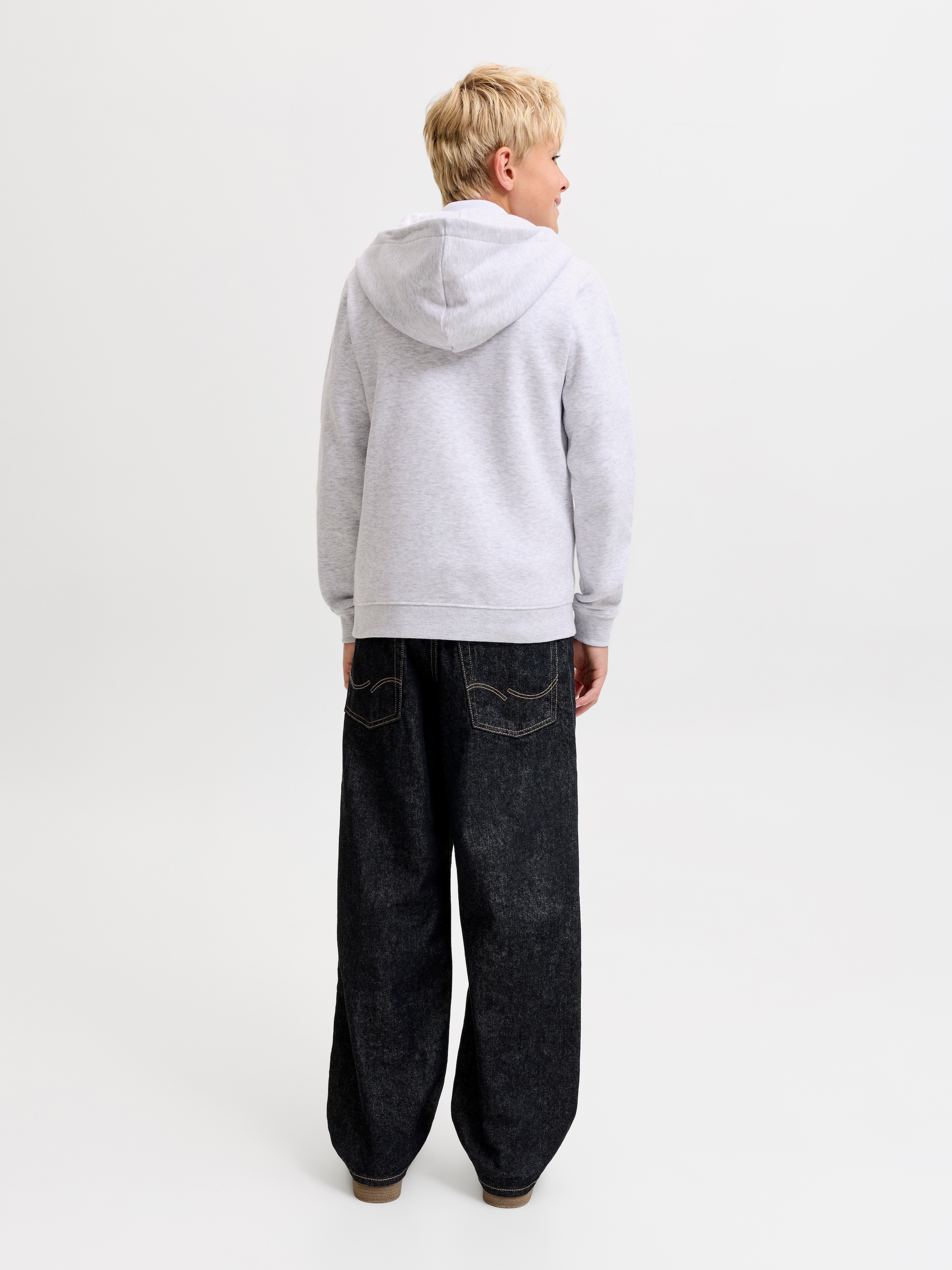 Jack & Jones Junior Kapuzensweatshirt »JJAERO SWEAT HOOD JNR«, Baumwollmischung, regular fit
