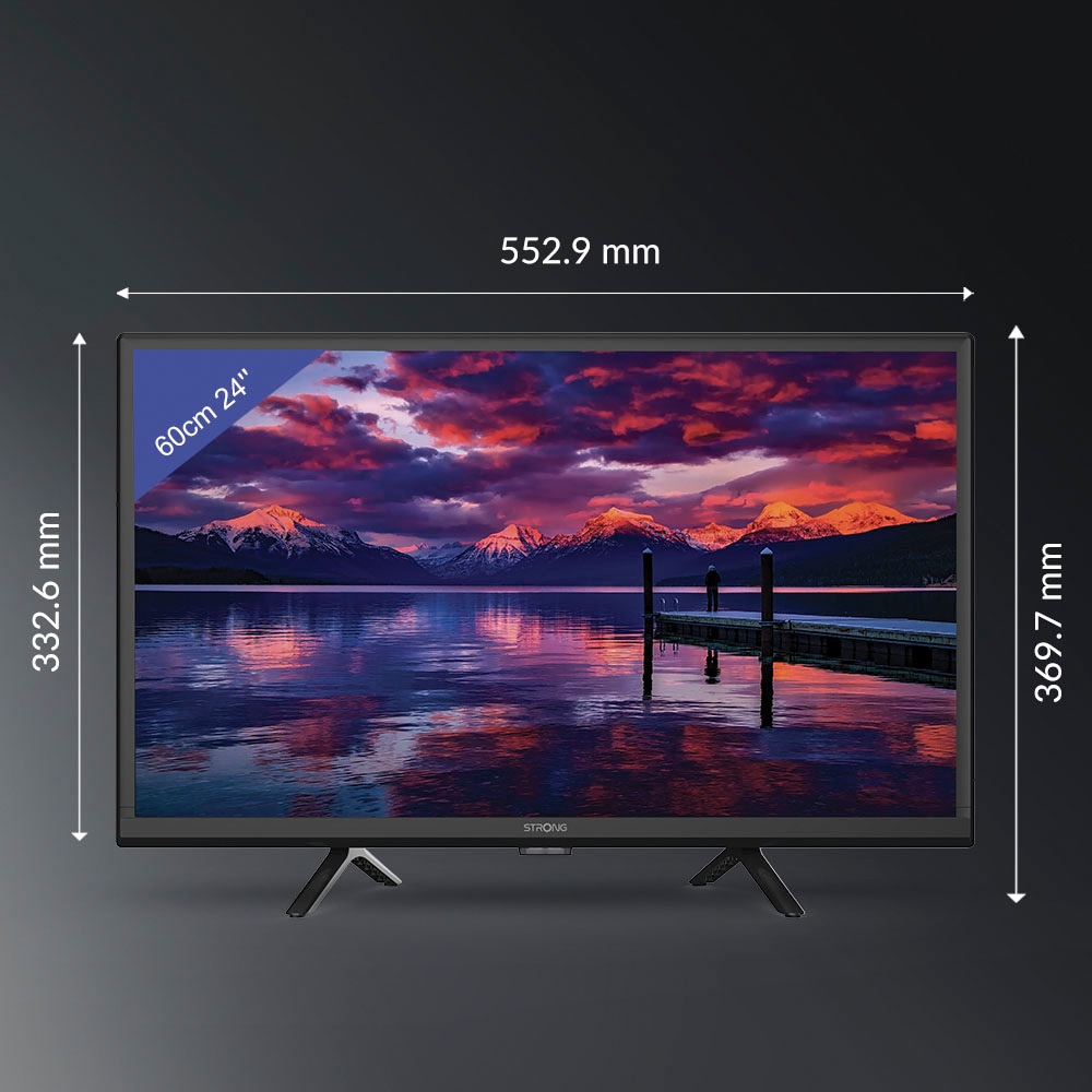 Strong LED-Fernseher »SRT 24HE4023«, 60 cm/24 Zoll, HD ready ➥ 3 Jahre XXL  Garantie | UNIVERSAL | alle Fernseher