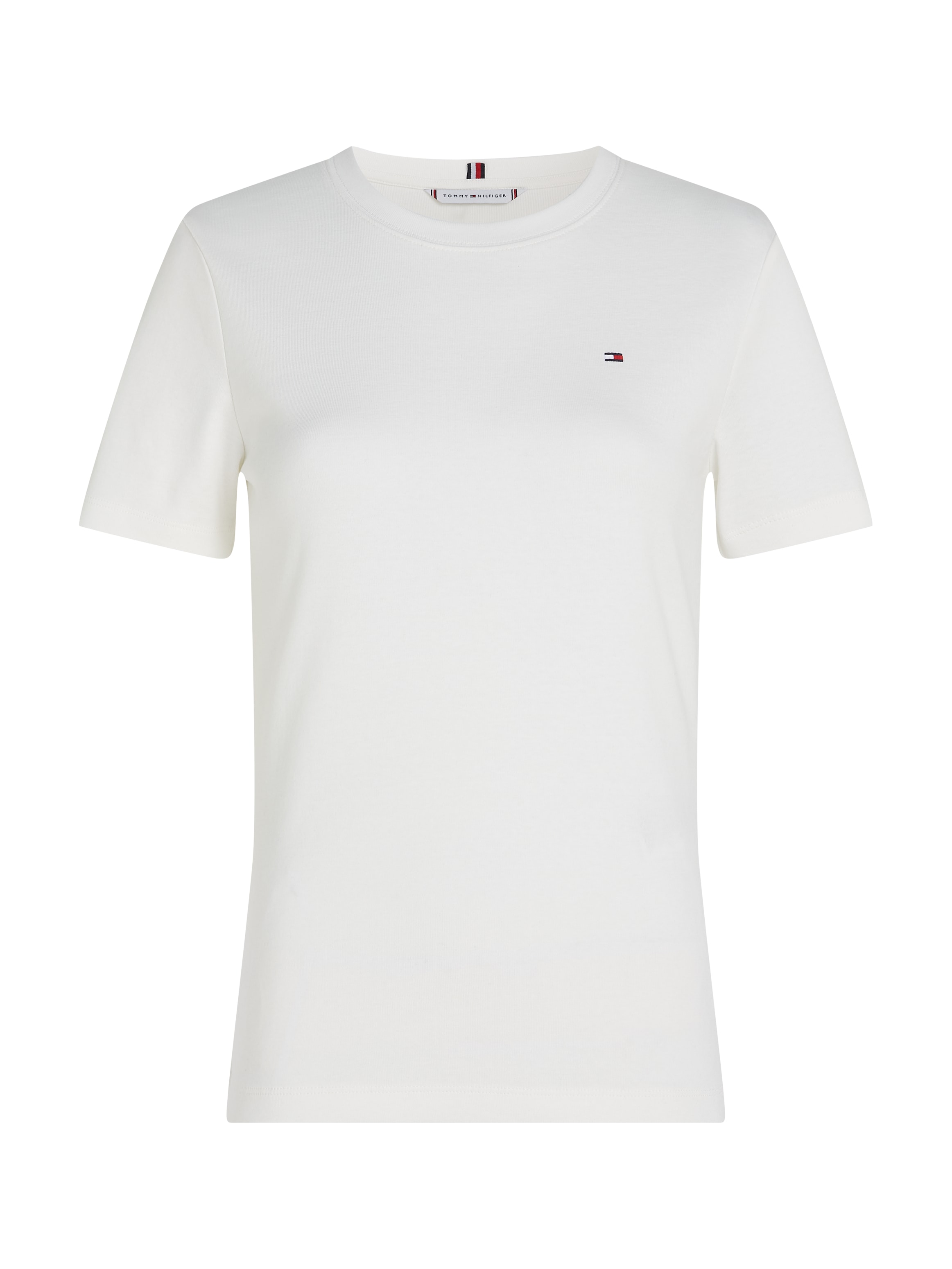 Tommy Hilfiger T-Shirt »SLIM CODY C-NK SS«, mit Logostickerei