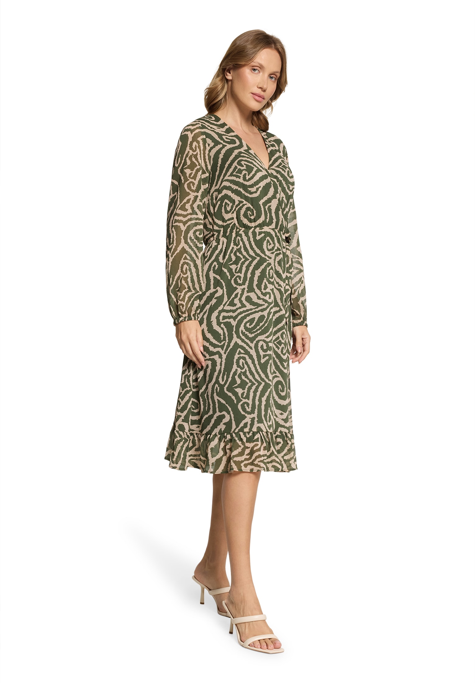 Cartoon Chiffonkleid »Chiffonkleid mit Muster«