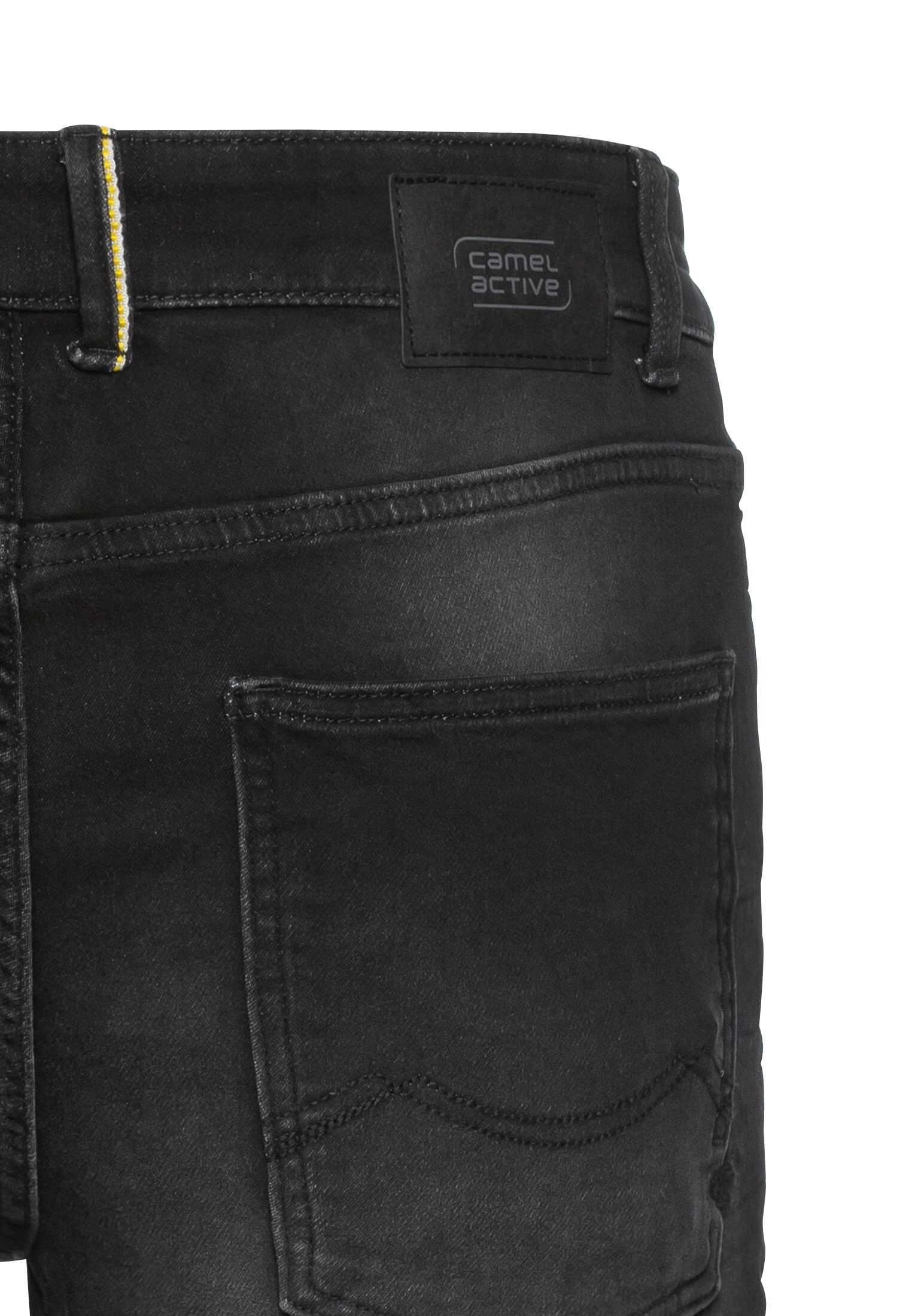 camel active Jeansshorts, mit Wash-Optik