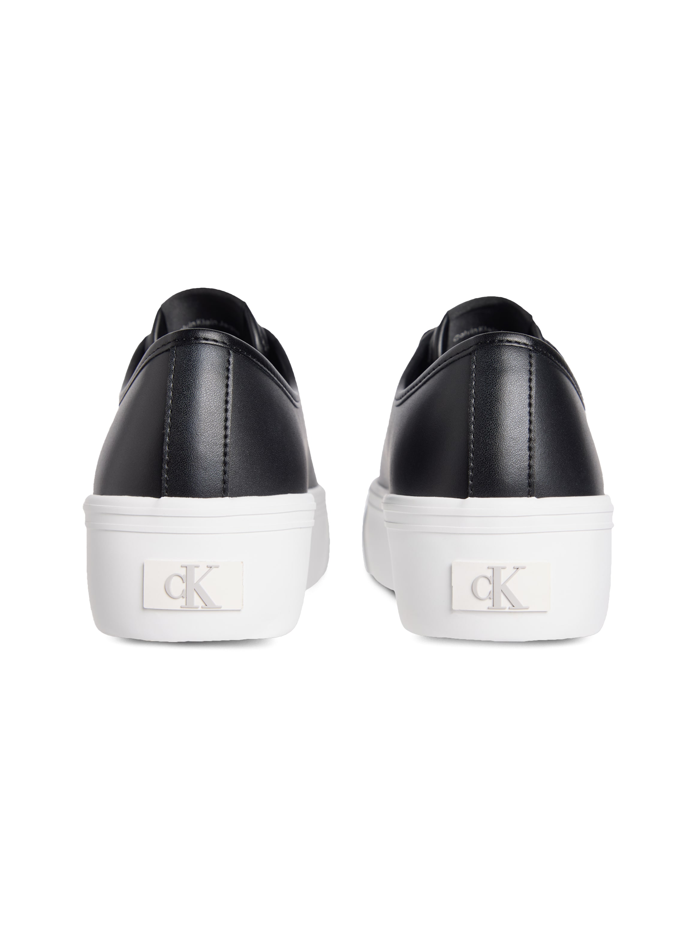 Calvin Klein Jeans Plateausneaker »VULC FLATFORM LTH«, Schnürschuh, Halbschuh, Freizeitsneaker in schlichter Optik
