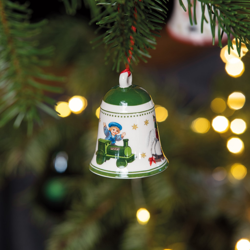 Villeroy & Boch Weihnachtsfigur »Glocke My Christmas Tree ø 5,4 cm grün«