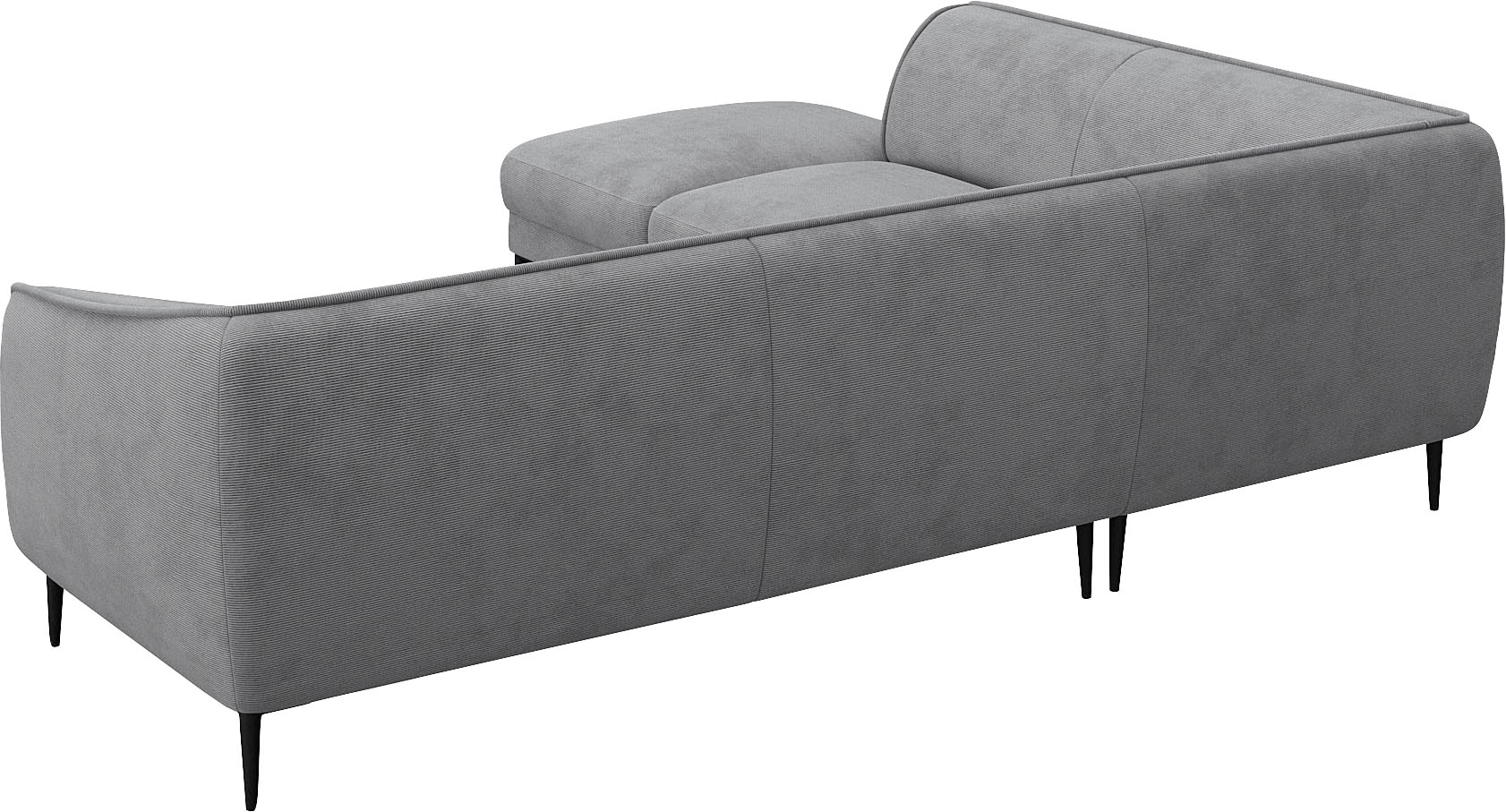 FLEXLUX Ecksofa »Belle Designsofa, L-Form, B/T 268/209 cm«, Skandinavisches Design, In hochwertiger Verarbeitung