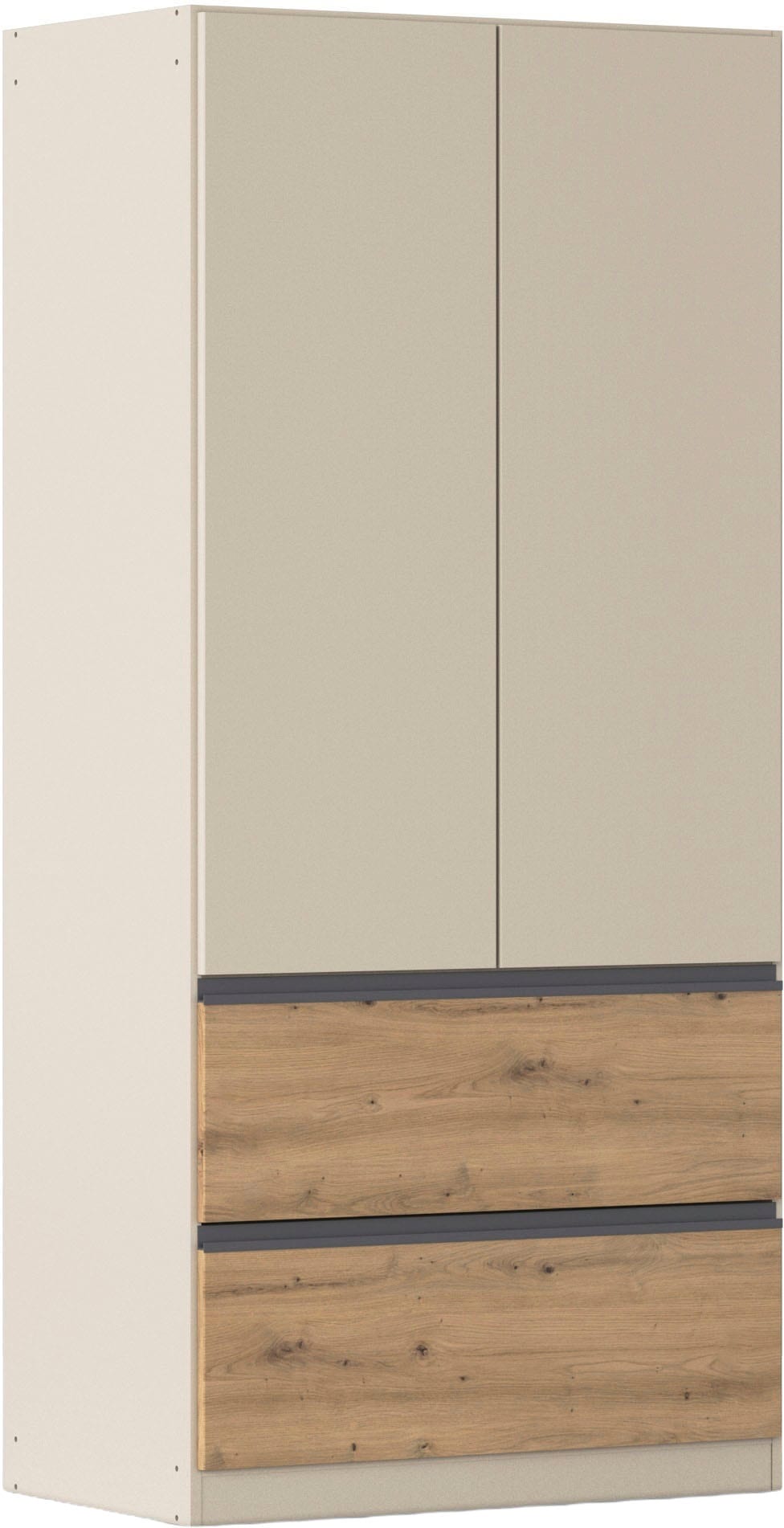 rauch Drehtürenschrank »Kleiderschrank Schrank Garderobe COSTA in den Breiten 91/136/181 cm« in 3 Ausstattungen BASIC/CLASSIC/PREMIUM,  viel Platz, grifflose Front und Push-to-Open Funktion MADE IN GERMANY