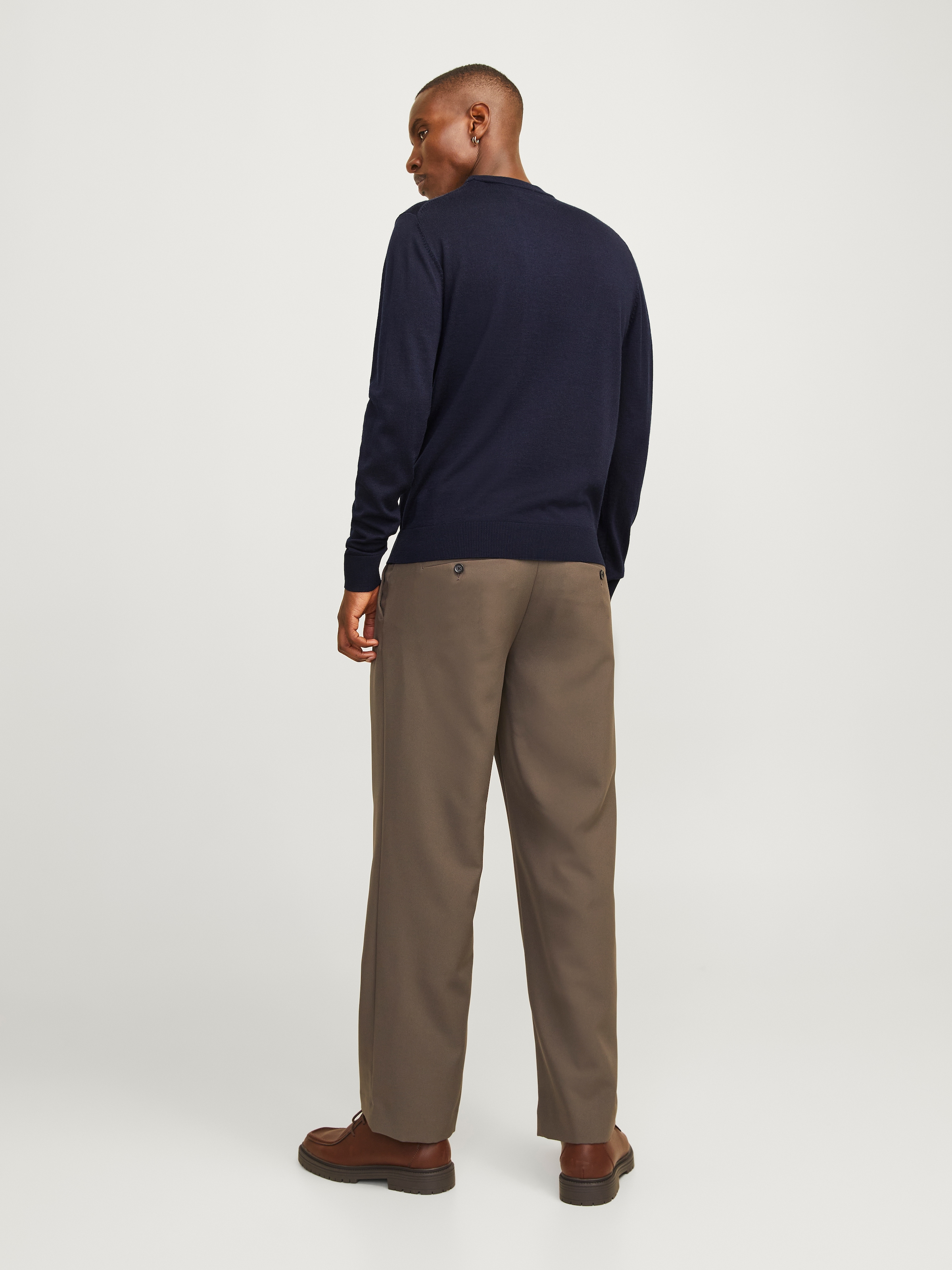 Jack & Jones Strickpullover »JPRBLAMILANO STITCH KNIT CREW NECK SN«