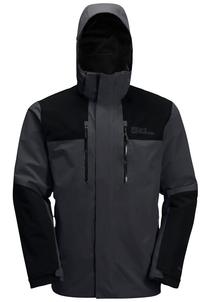 Jack Wolfskin Funktionsjacke »JASPER 2L JKT M« mit Kapuze Wasserdicht, atmungsaktiv, Übergangsjacke