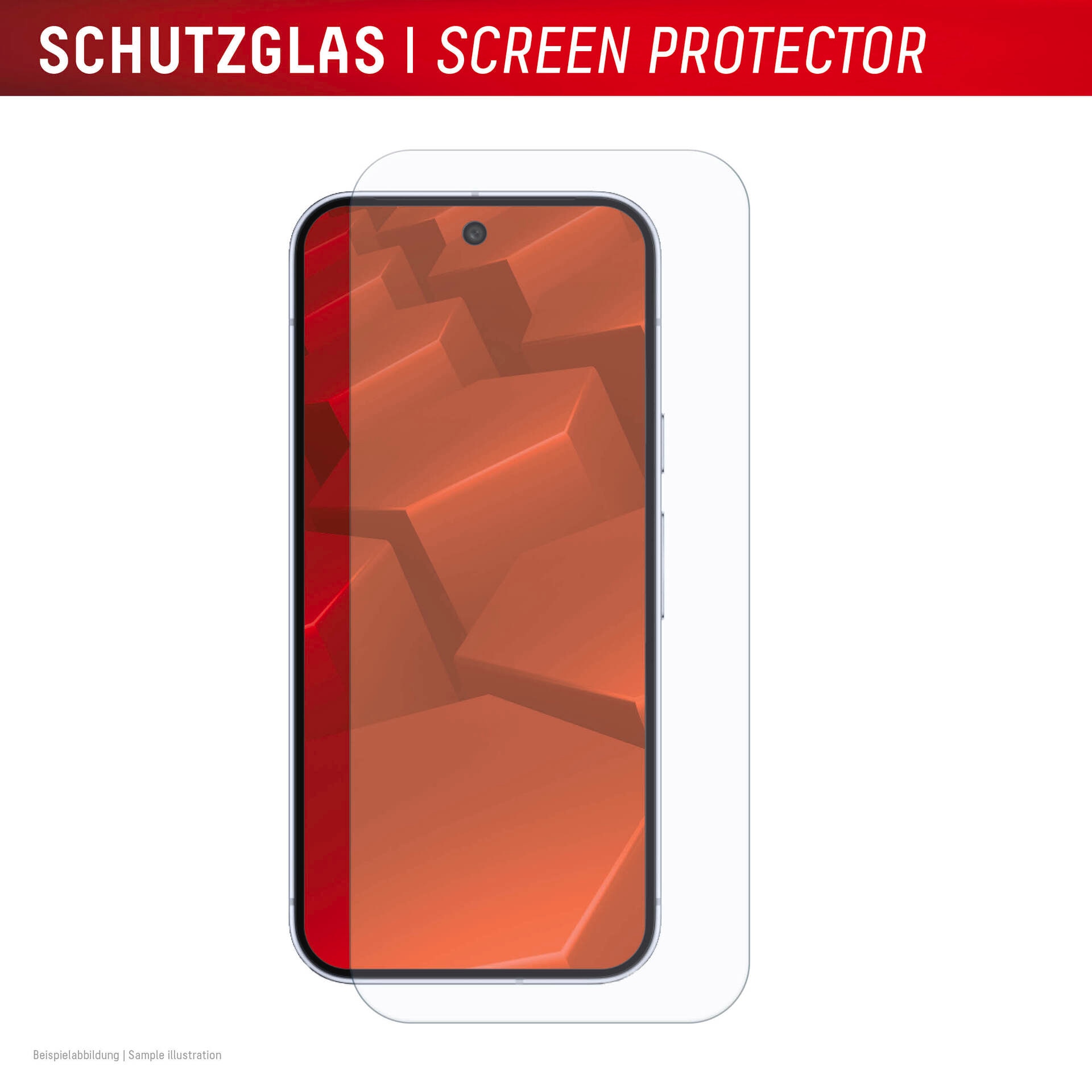 Displex Displayschutzglas »Real Glass Screen Protector inklusive Case« für Google Pixel 10 Pro