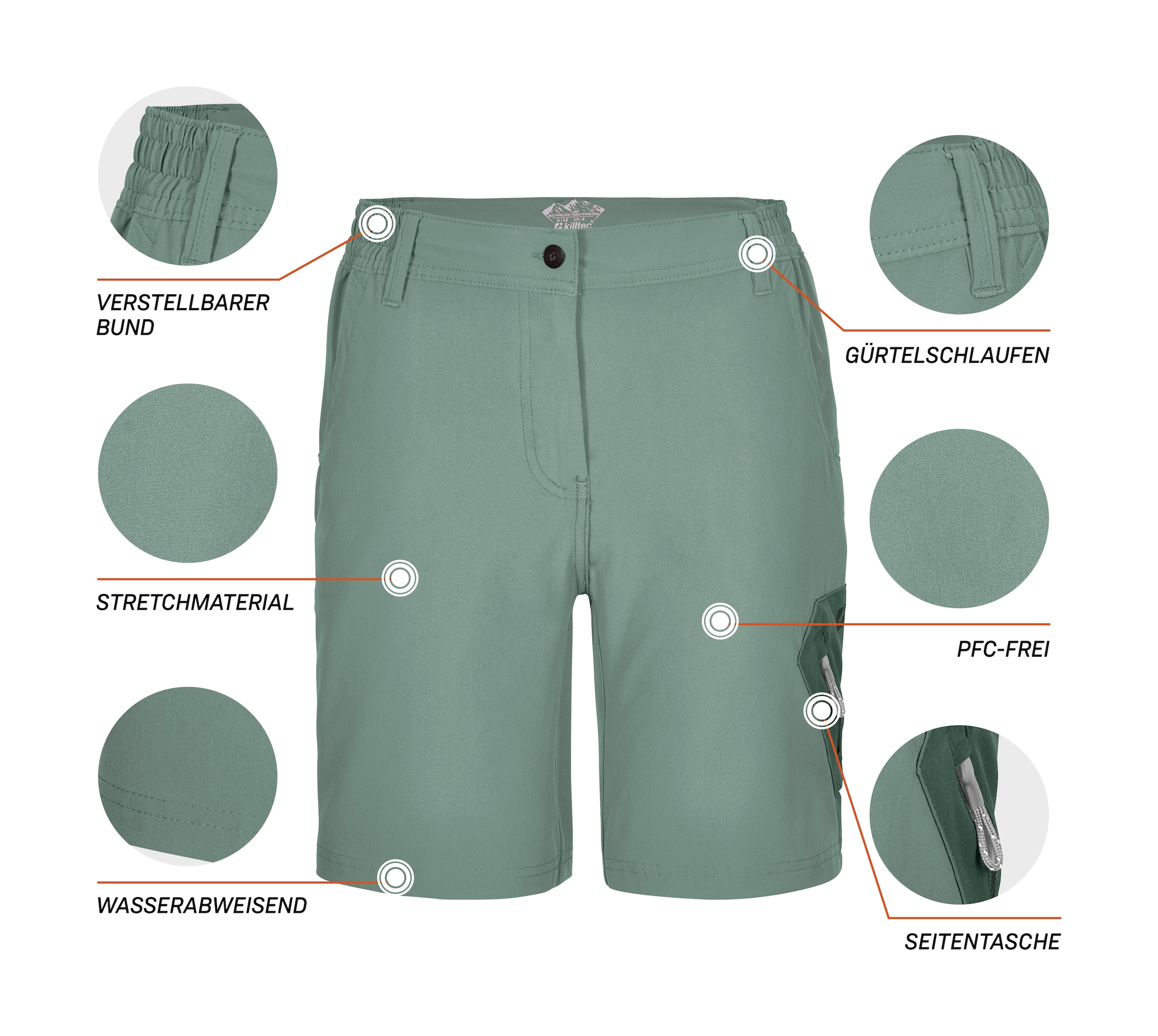 Killtec Bermudas »KOS 248 WMN BRMDS«