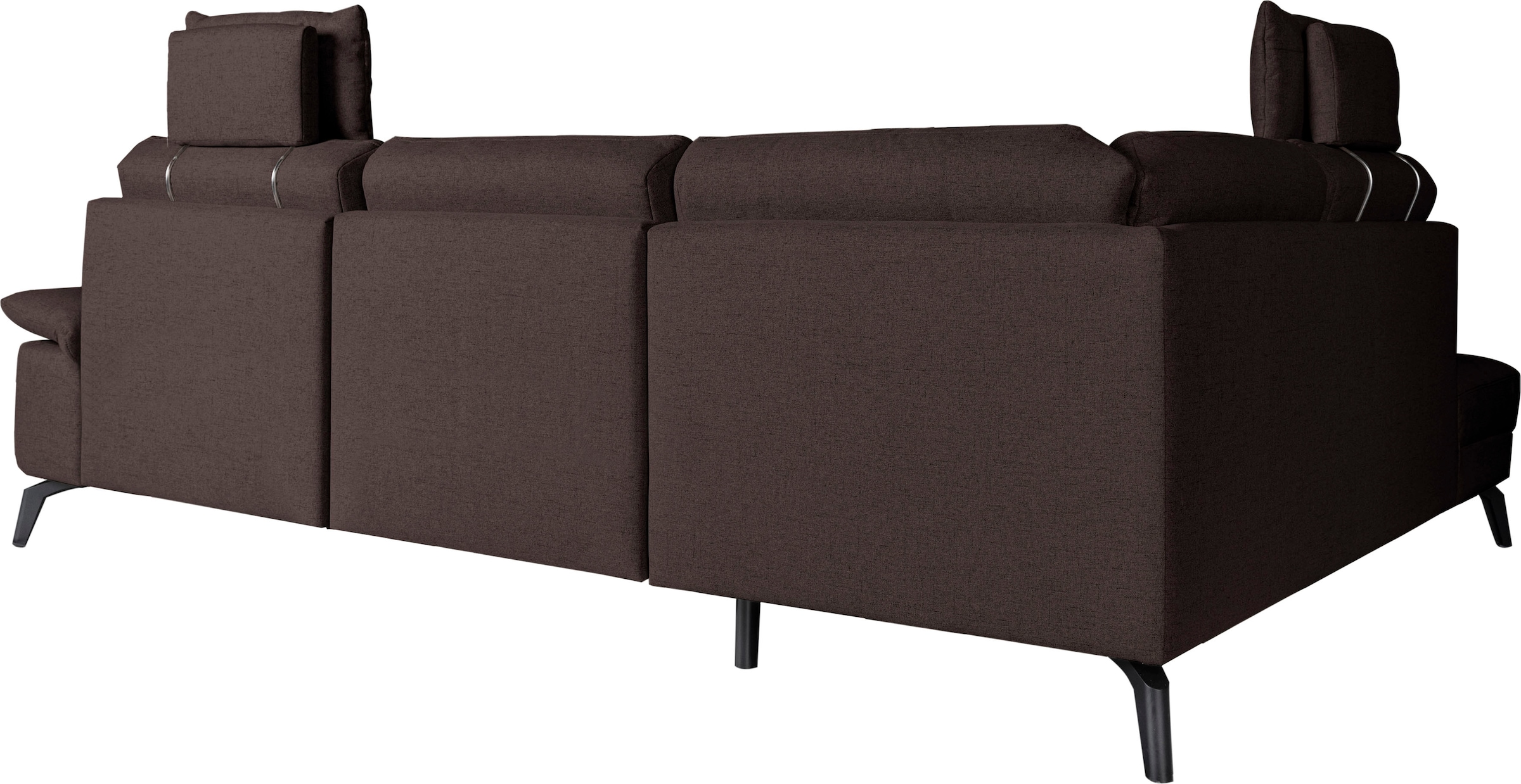 alina Ecksofa, inkl. Kopfstützen, wahlweise mit Relaxfunktion, Breite: 267 cm