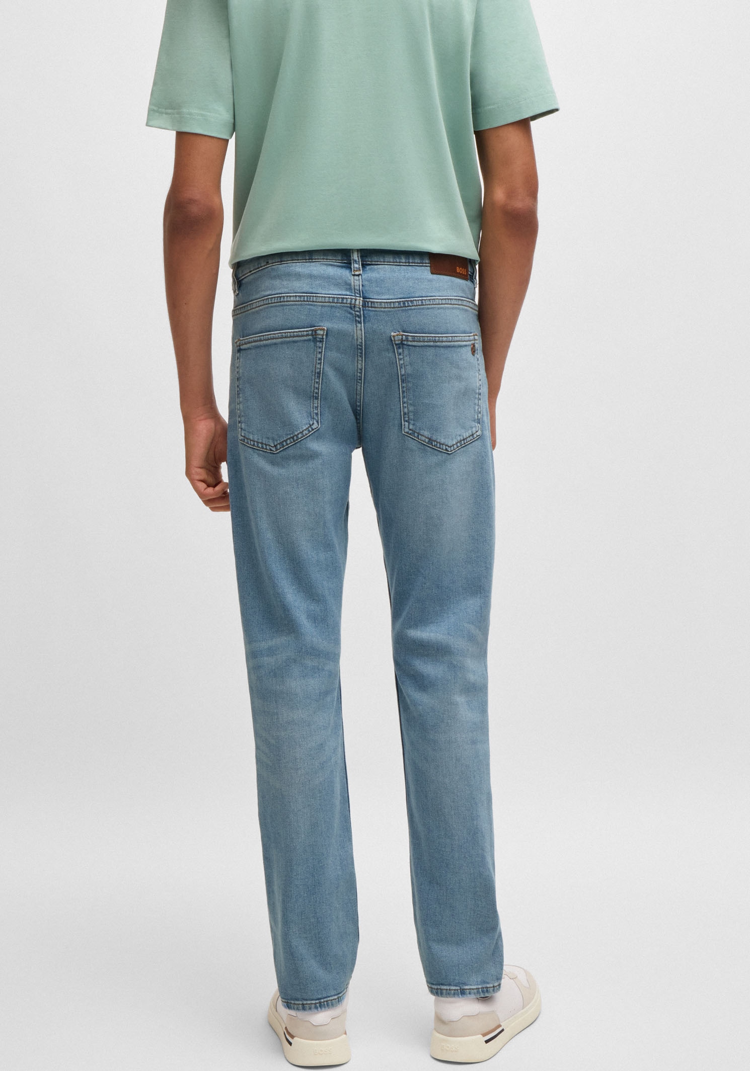 BOSS ORANGE Slim-fit-Jeans »DELAWARE BO«, mit normaler Bundhöhe