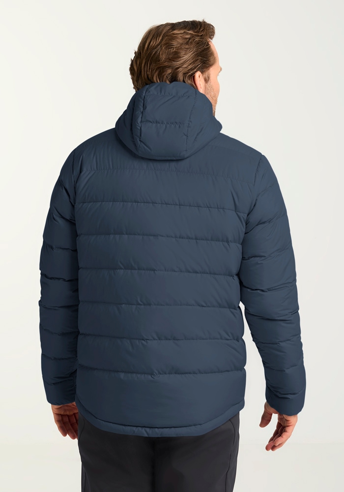 Jack Wolfskin Daunenjacke »ATHER DOWN HOODY M RDS«, mit Kapuze