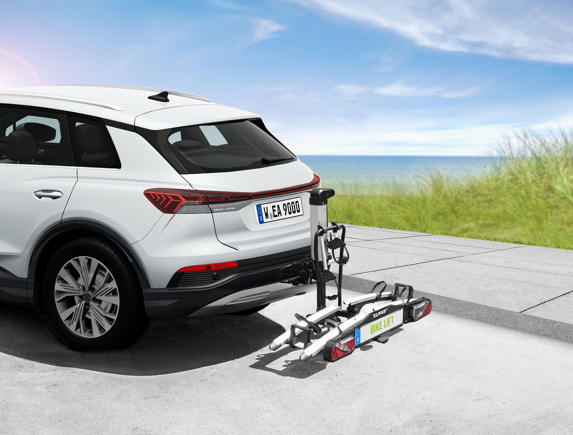EUFAB Kupplungsfahrradträger »Fahrradträger BIKE LIFT für 2 Fahrräder« benötigt Dauerplus auf Pin 9