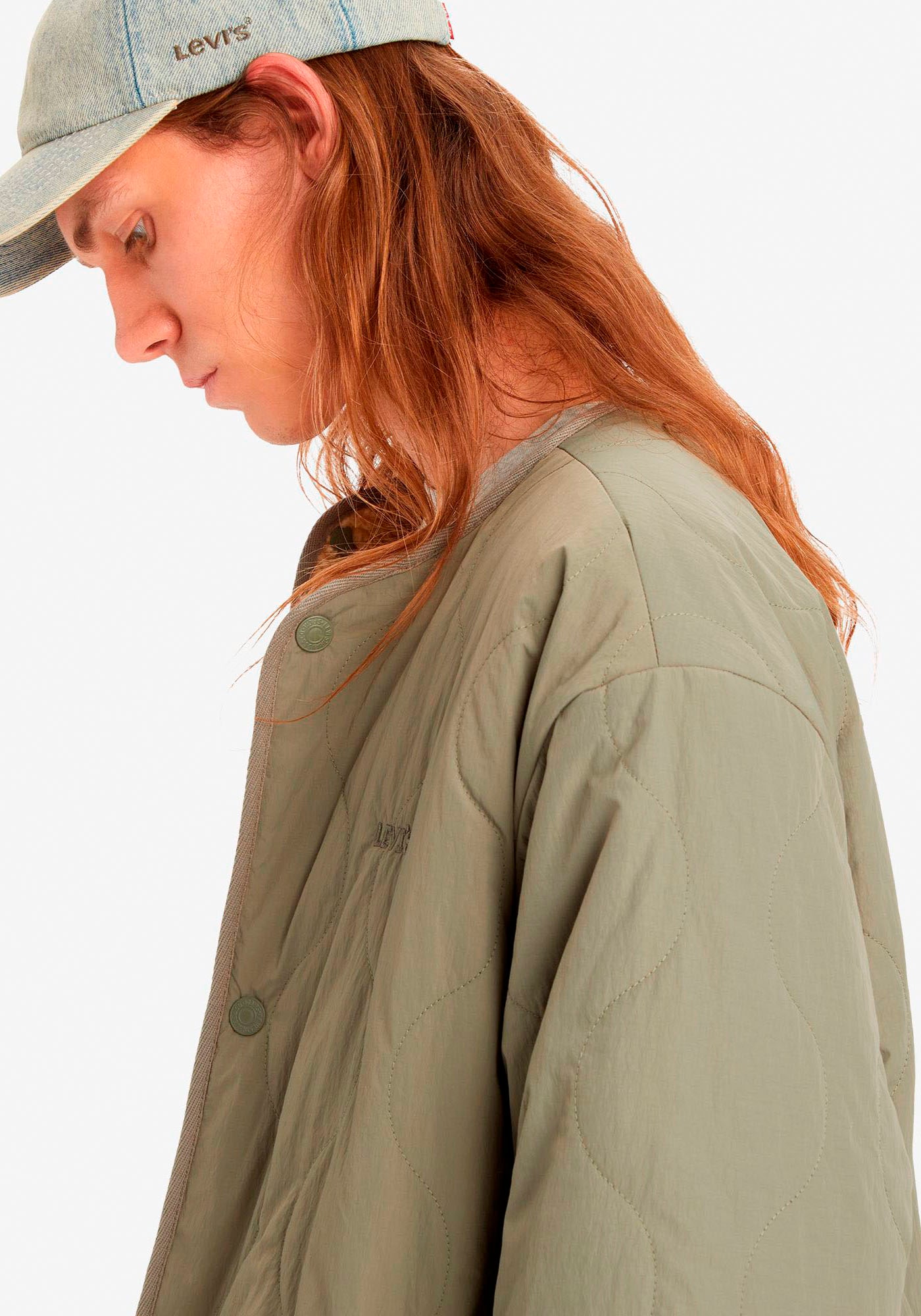 Levi's® Wendejacke »ABBOTTS REV FILLED CARDI G«, flauschige 2-in-1 Jacke