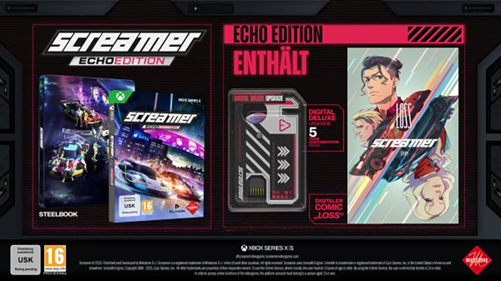 Milestone Spielesoftware »Screamer Echo Edition« Xbox Series X
