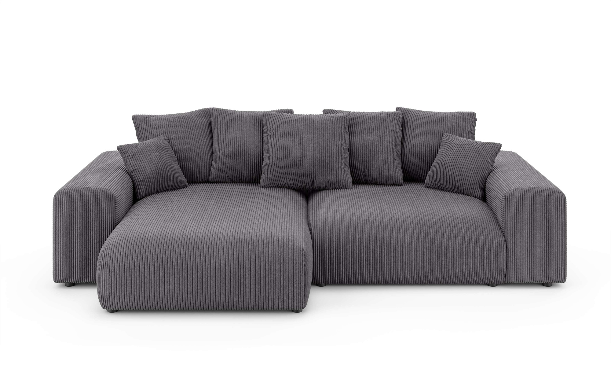 Home affaire Ecksofa »LAKESIDE mit Bettfunktion und Bettkasten, B/T/H 257/166/84 cm«