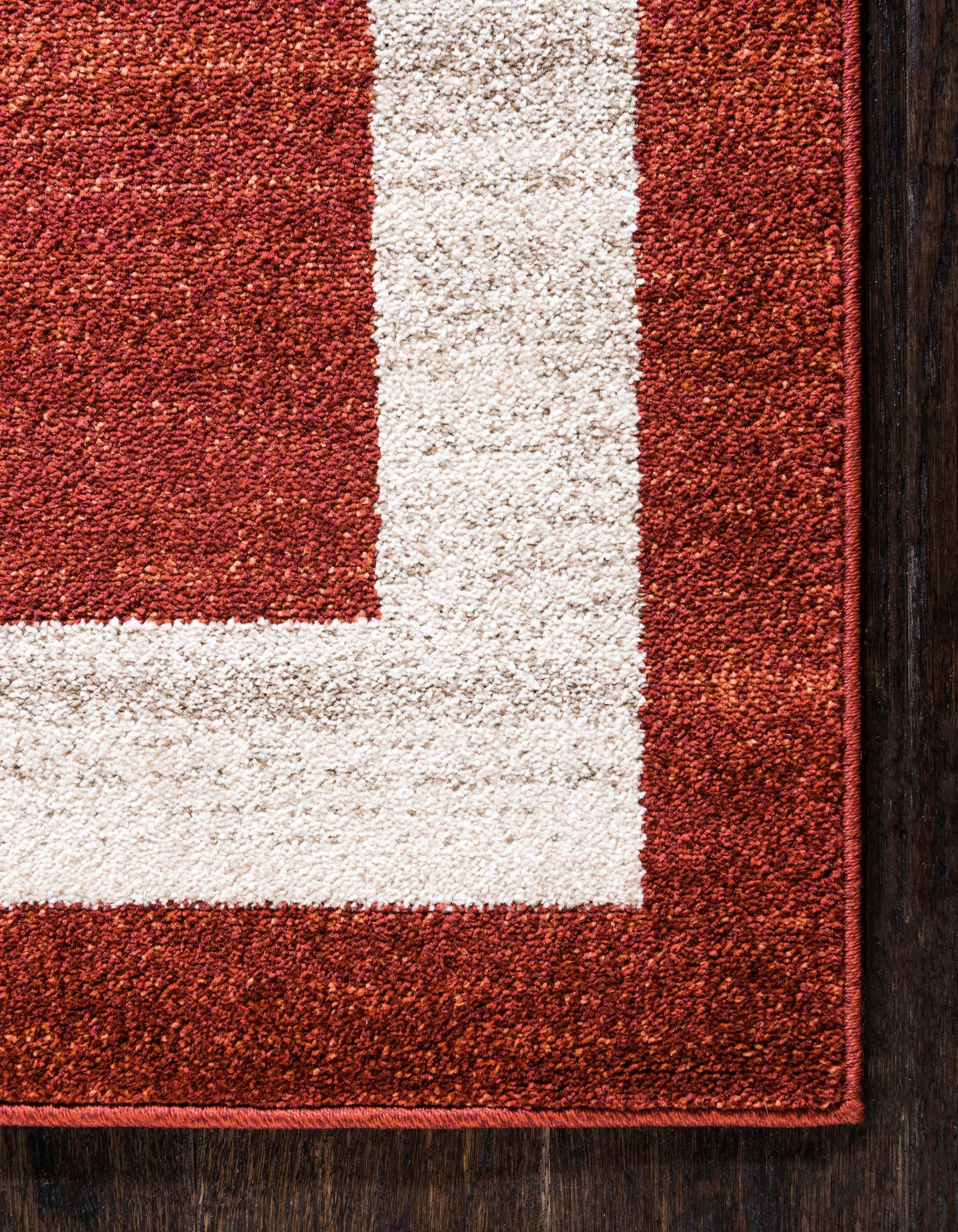 Myflair Möbel & Accessoires Teppich »Good Times, LAGERRÄUMUNG!« rechteckig 13 mm Höhe Kurzflor, gewebt, melierte Optik, mit Bordüre