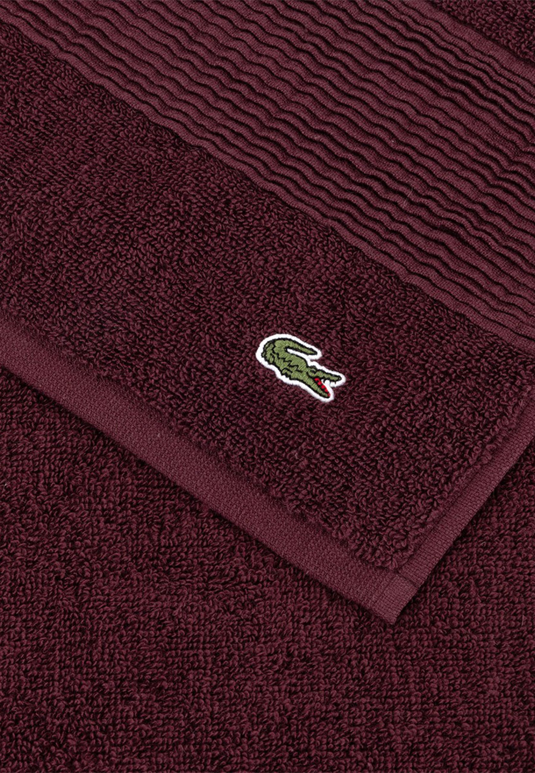 Lacoste Waschhandschuh »LLECROCO«