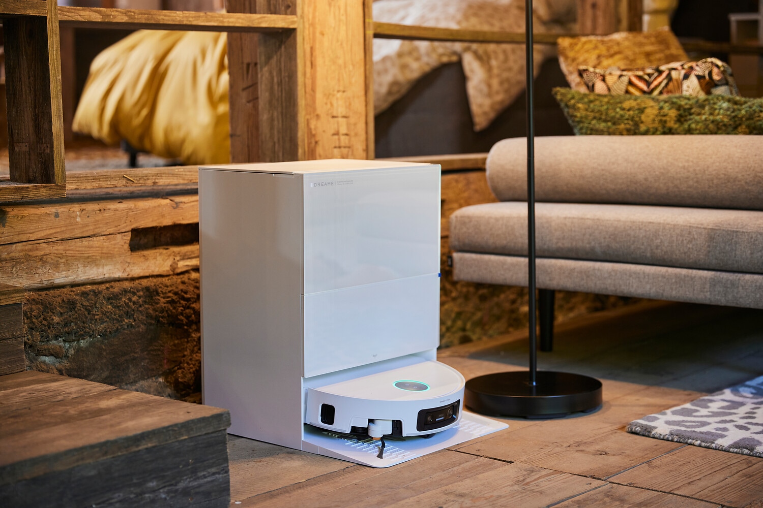Dreame Saugroboter »X60 Pro Ultra Complete« ausfahrbahre Wisch-Pads, 40°C-Heißwischen, All-in-One-Basisstation