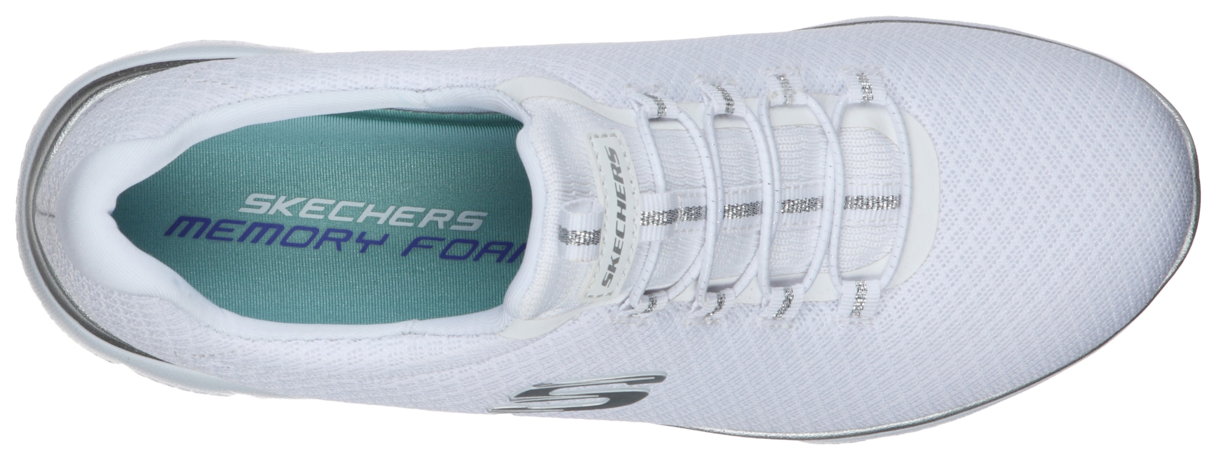 Skechers Slip-On Sneaker »SUMMITS«, Freizeitschuh, Komfortschuh mit stoßdämpfender Zwischensohle