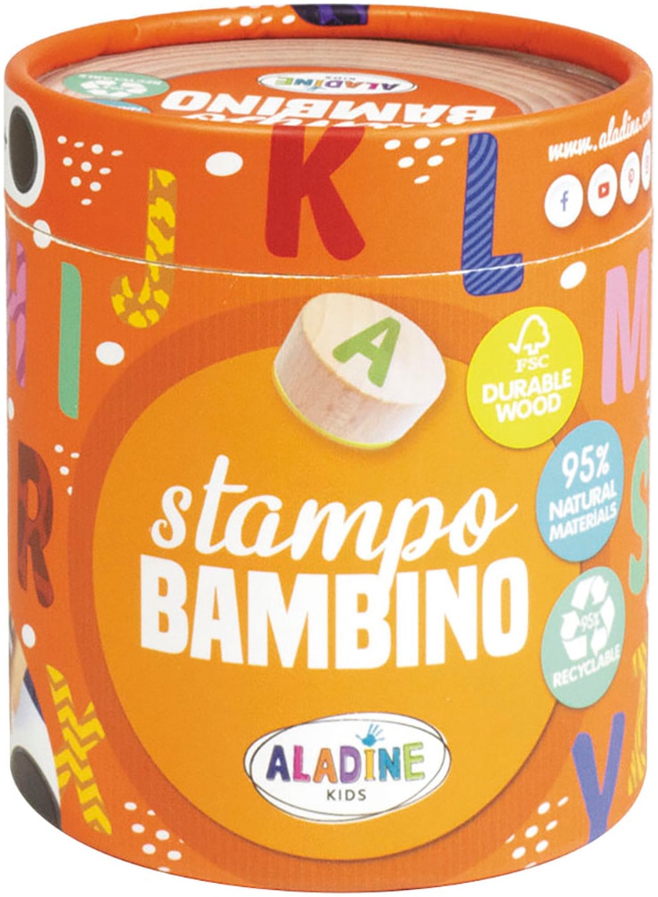 Kreativset »Baby Stempel, Bambino Alphabet ECO«