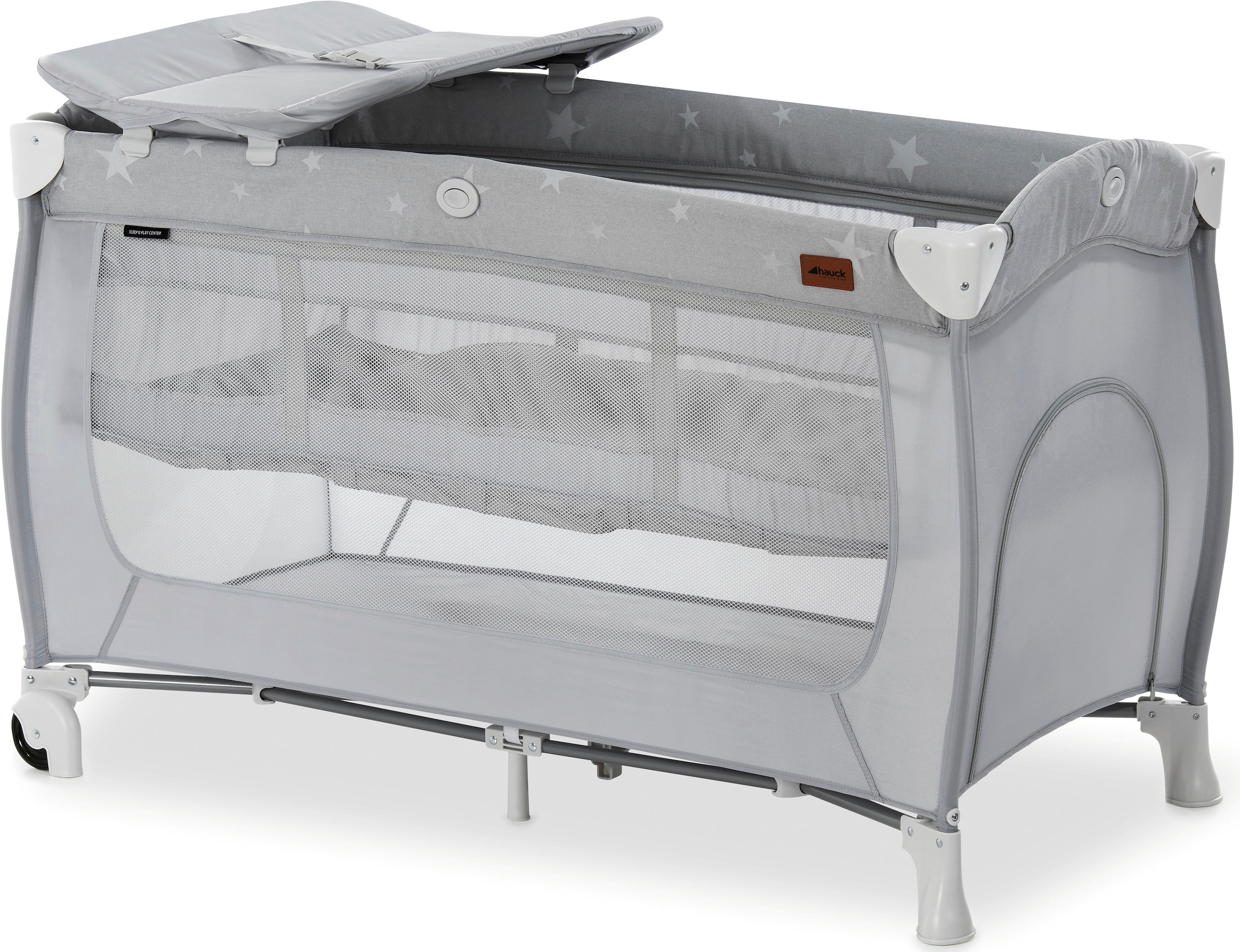 Hauck Baby-Reisebett »Sleep'N Play Center, Stars«, inkl. Transporttasche