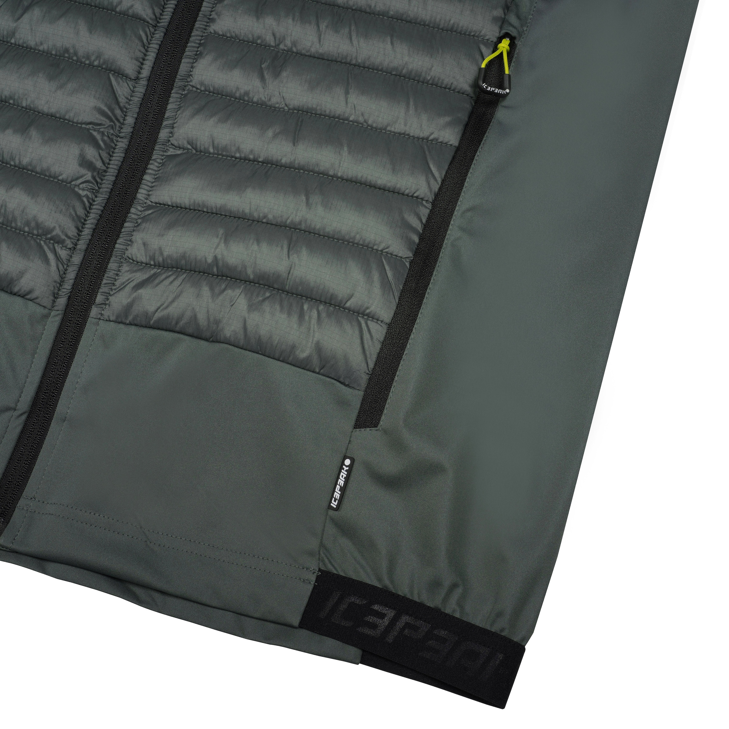 Icepeak Softshelljacke »H HYBRID SOFTSHELLJACKE DEEPSTEP«, mit Kapuze
