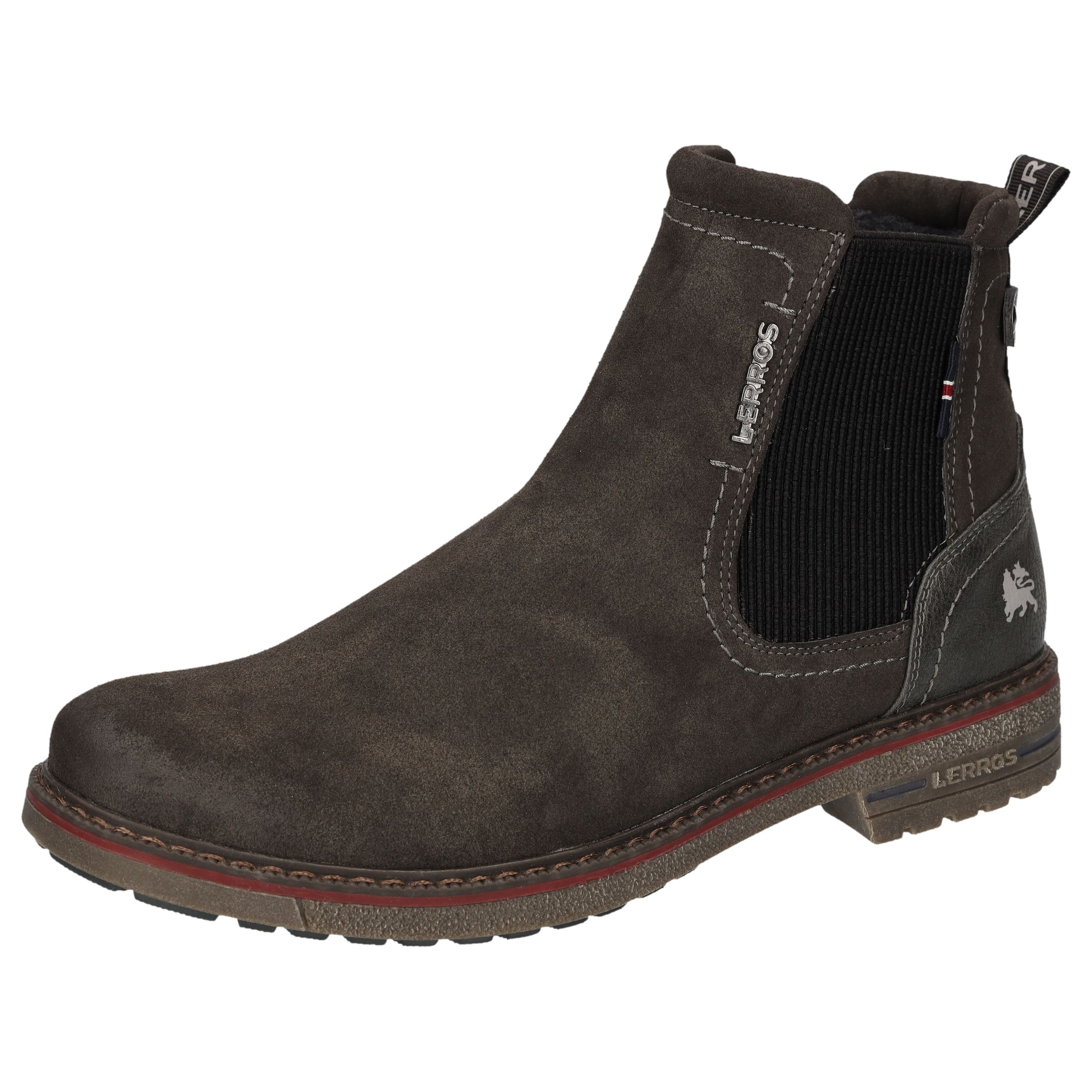 LERROS Chelseaboots  Schlupfstiefel, mit Reißverschluss, Winterboots mit Warmfutter