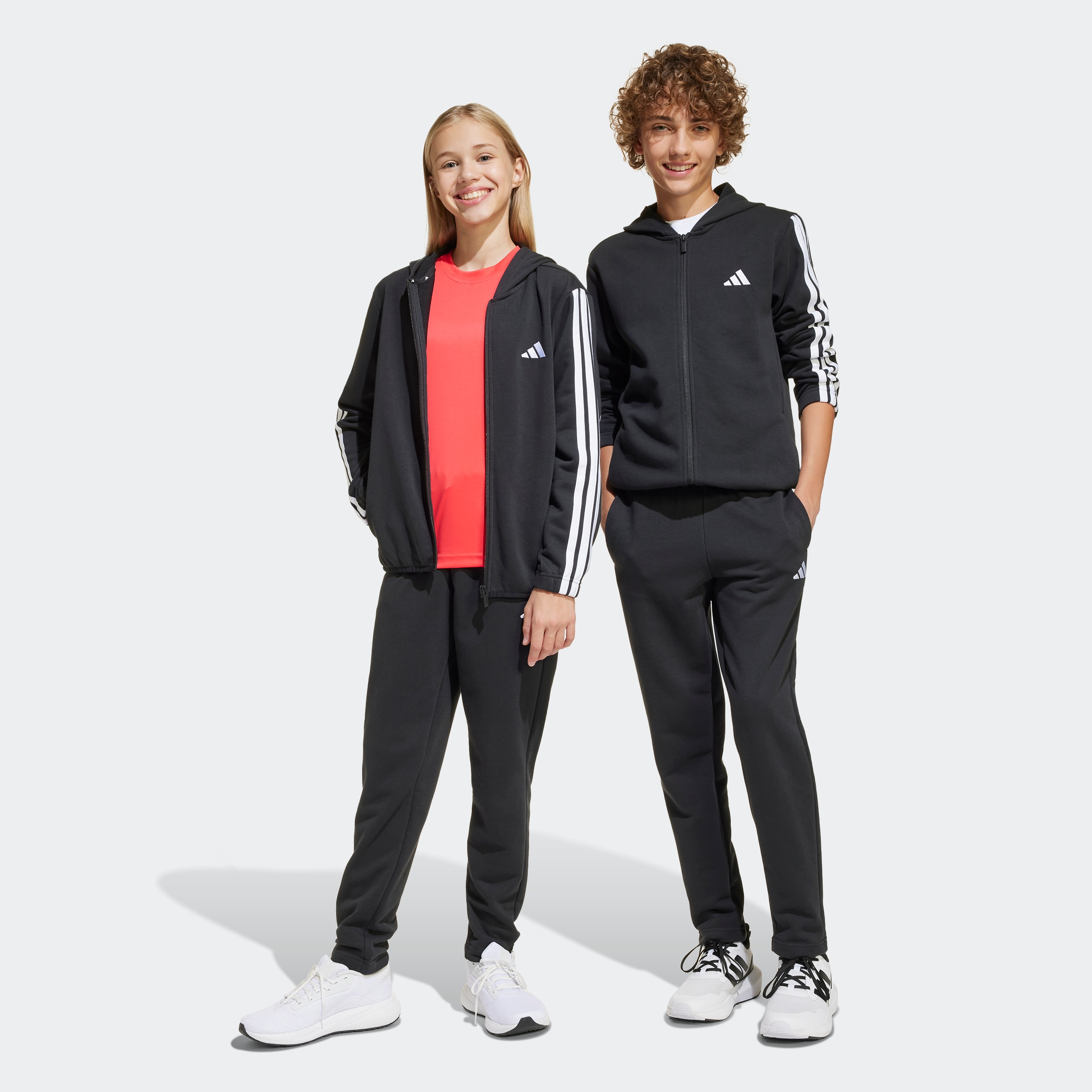 adidas Sportswear Trainingsanzug »J 3S FT TS 220«, (2 tlg.)