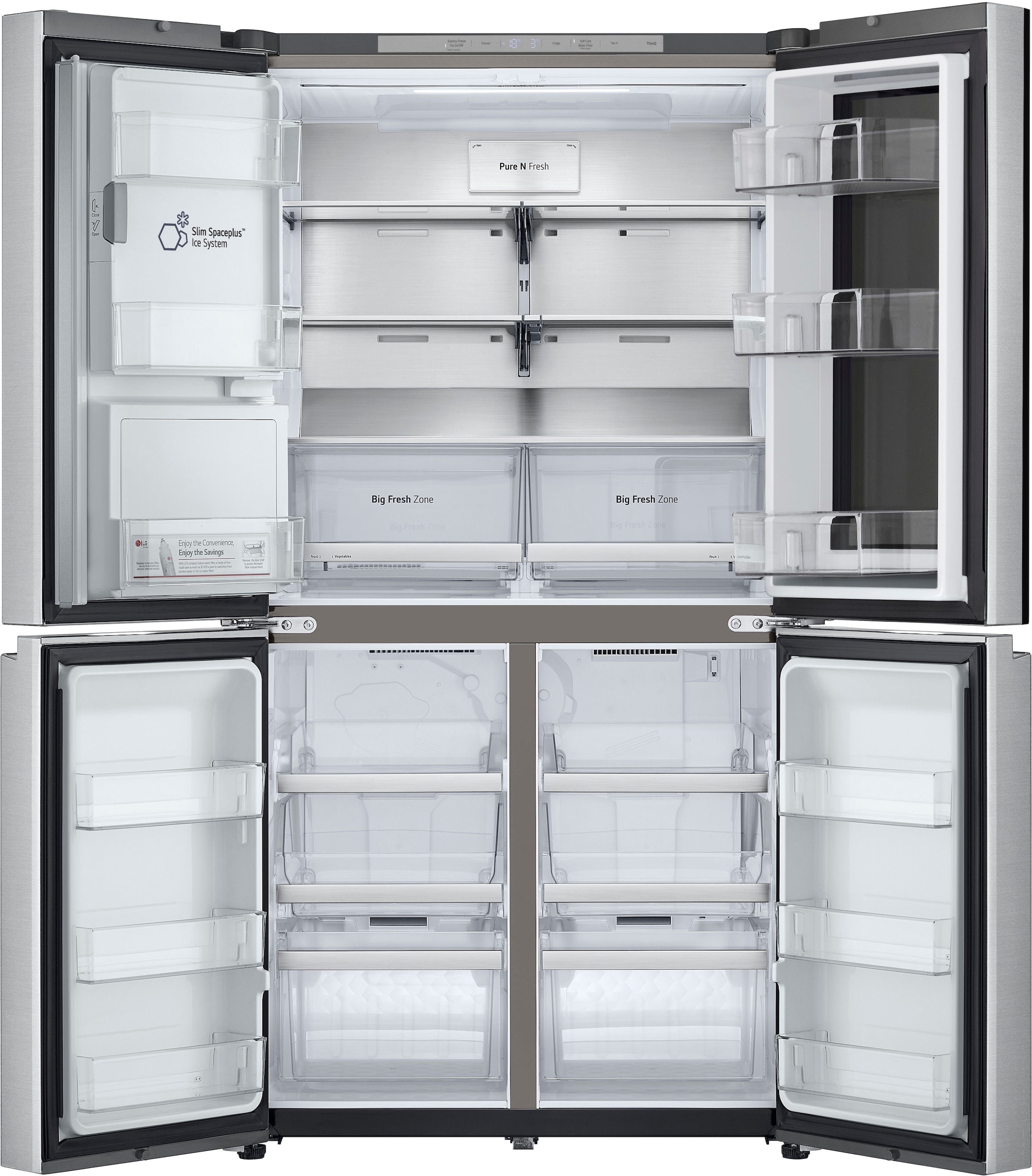 LG Multi Door »GMG960MBJE« 179,2 cm hoch 91,4 cm breit InstaView® Multi-Door