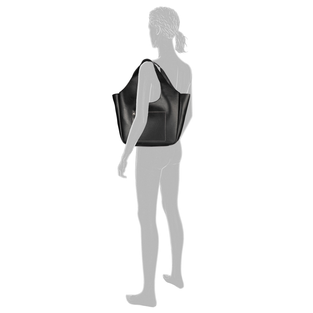 TOM TAILOR Shopper »Analisa« klare Shapes und Logo-Lochmuster für einen modernen Look mit Charakter