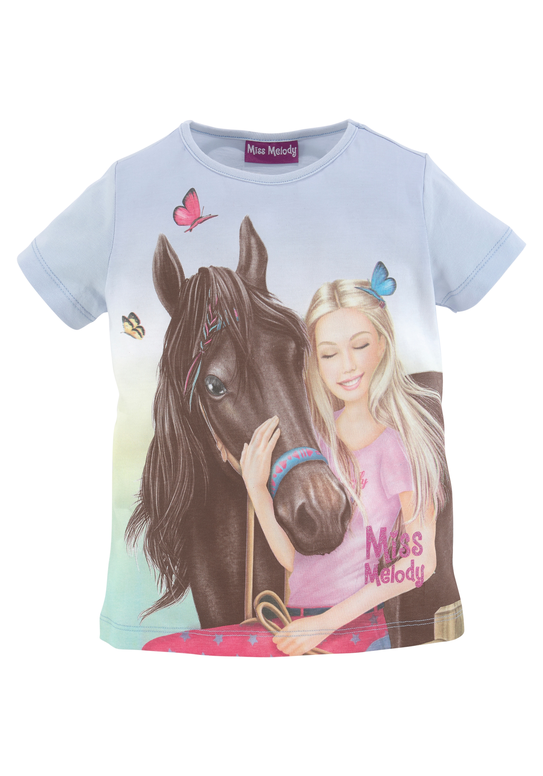 ♕ T-Shirt, Melody mit Miss bei Pferdemotiv schönem