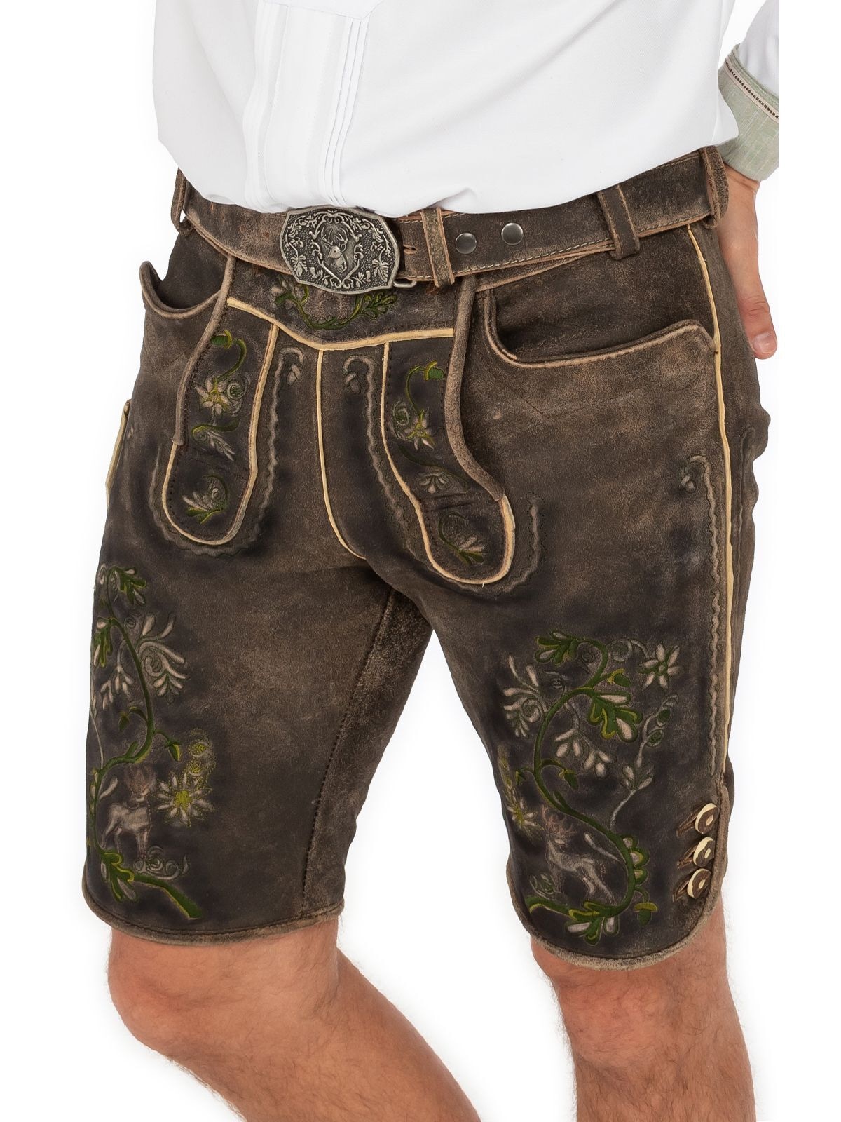 Country Maddox Lederhose »Lederhose FLEESENSEE«