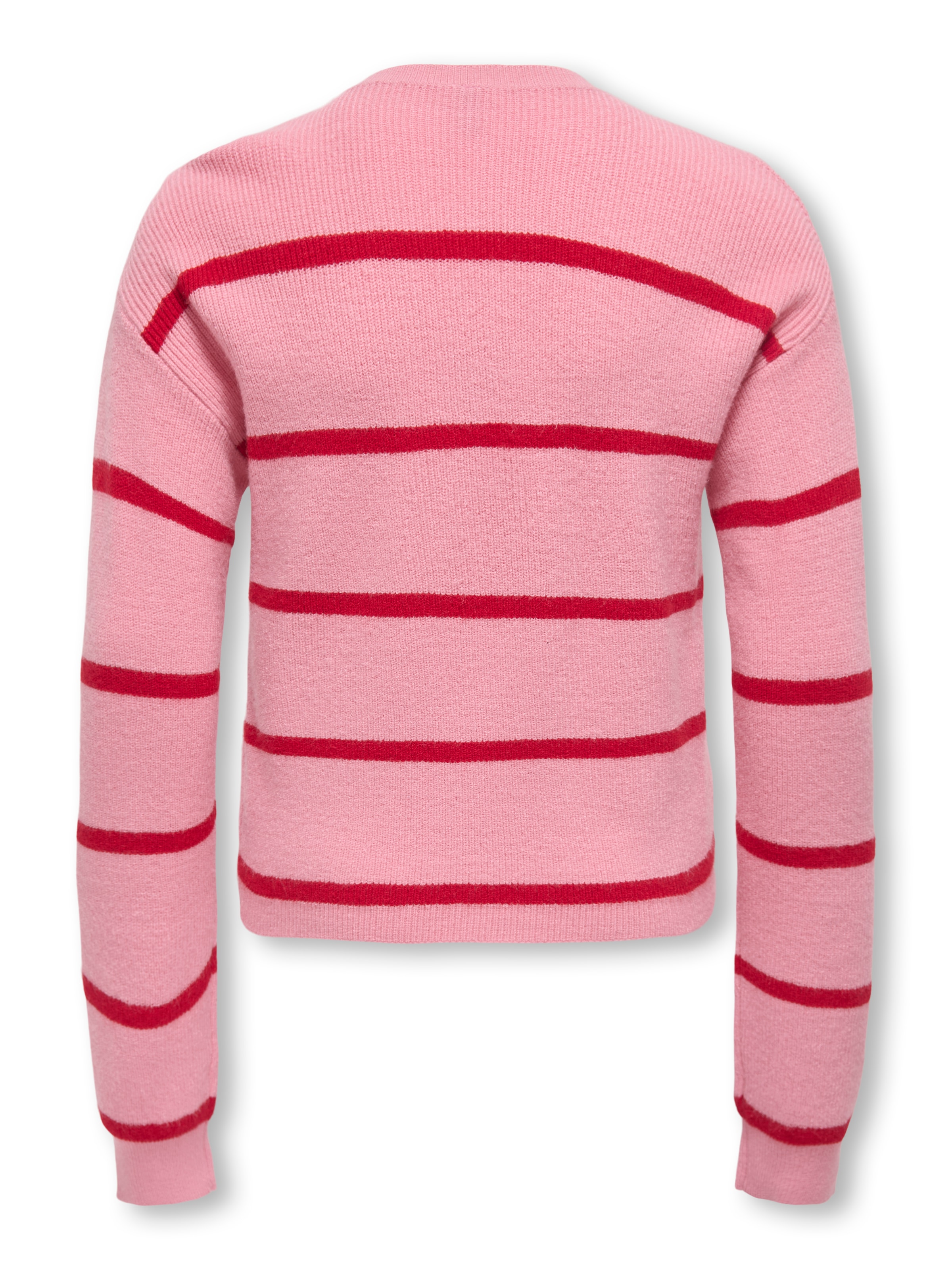 KIDS ONLY Strickpullover »KOGFRANCA SHORT L/S STRIPE KNT NOOS«