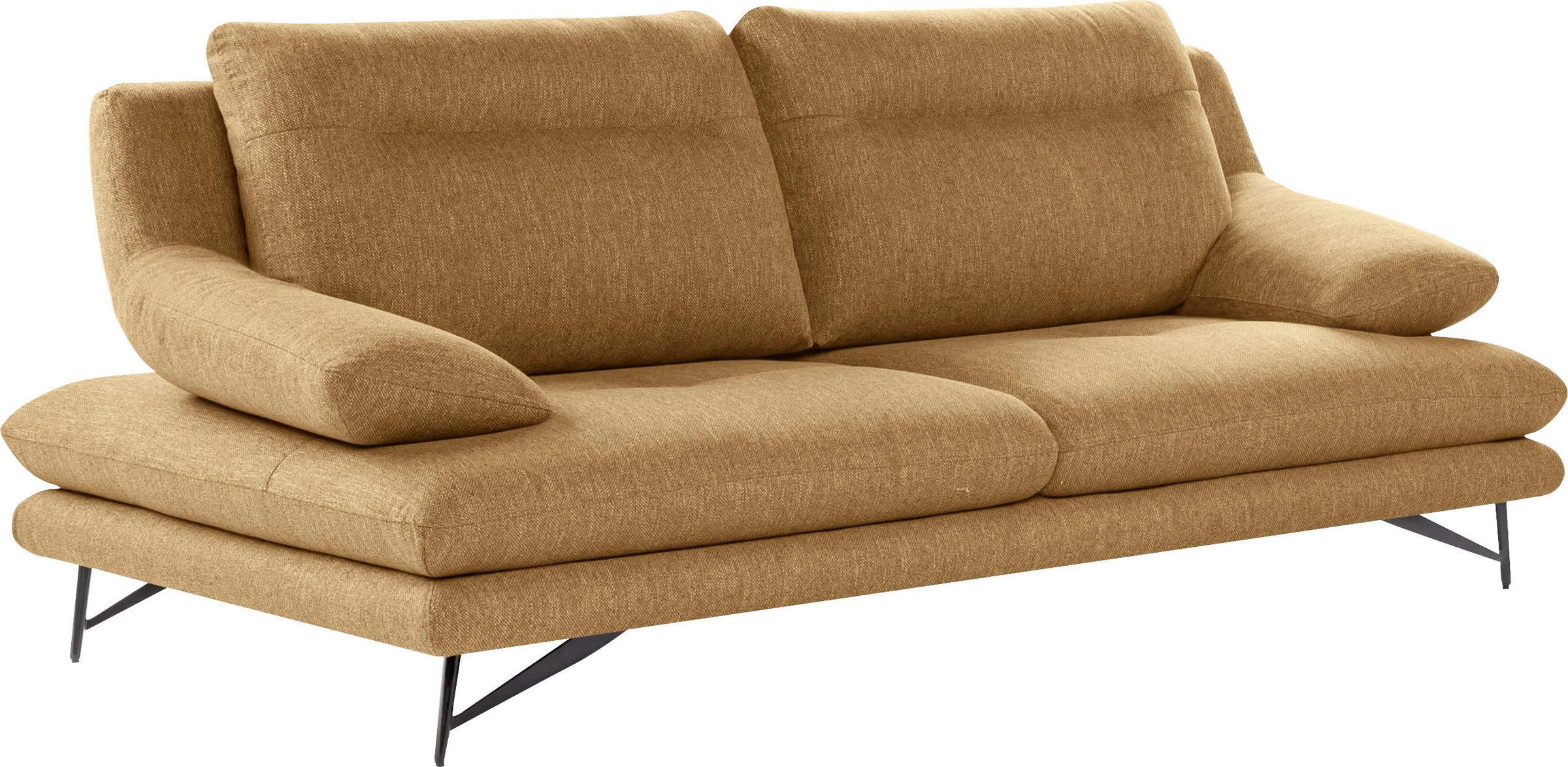 CALIA ITALIA 2-Sitzer »Cezanne, italienisches Designsofa mit erstklassigem Sitzkomfort«, wahlweise mit Sitztiefenverstellung
