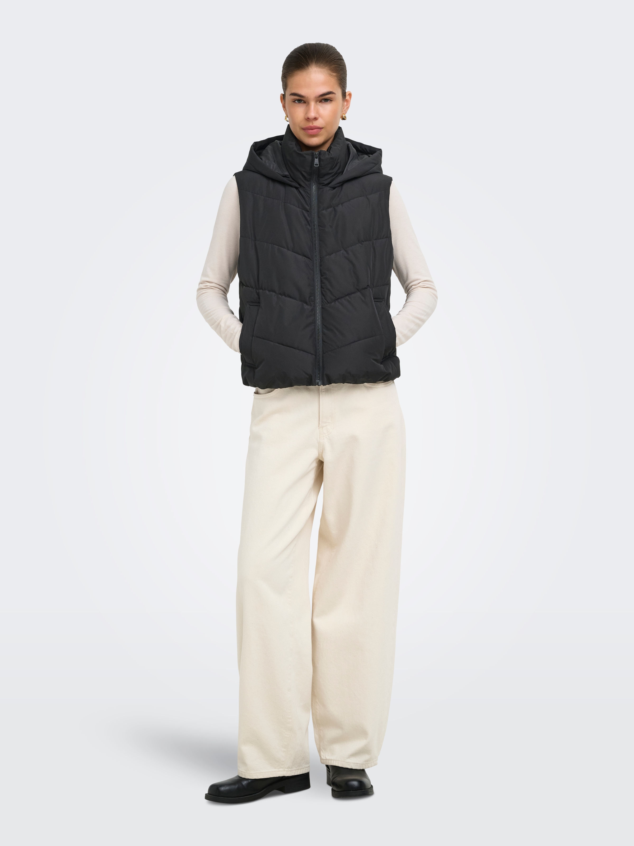 ONLY Steppweste »ONLCLAIR PUFFER WAISTCOAT CC OTW« Kunstfaser