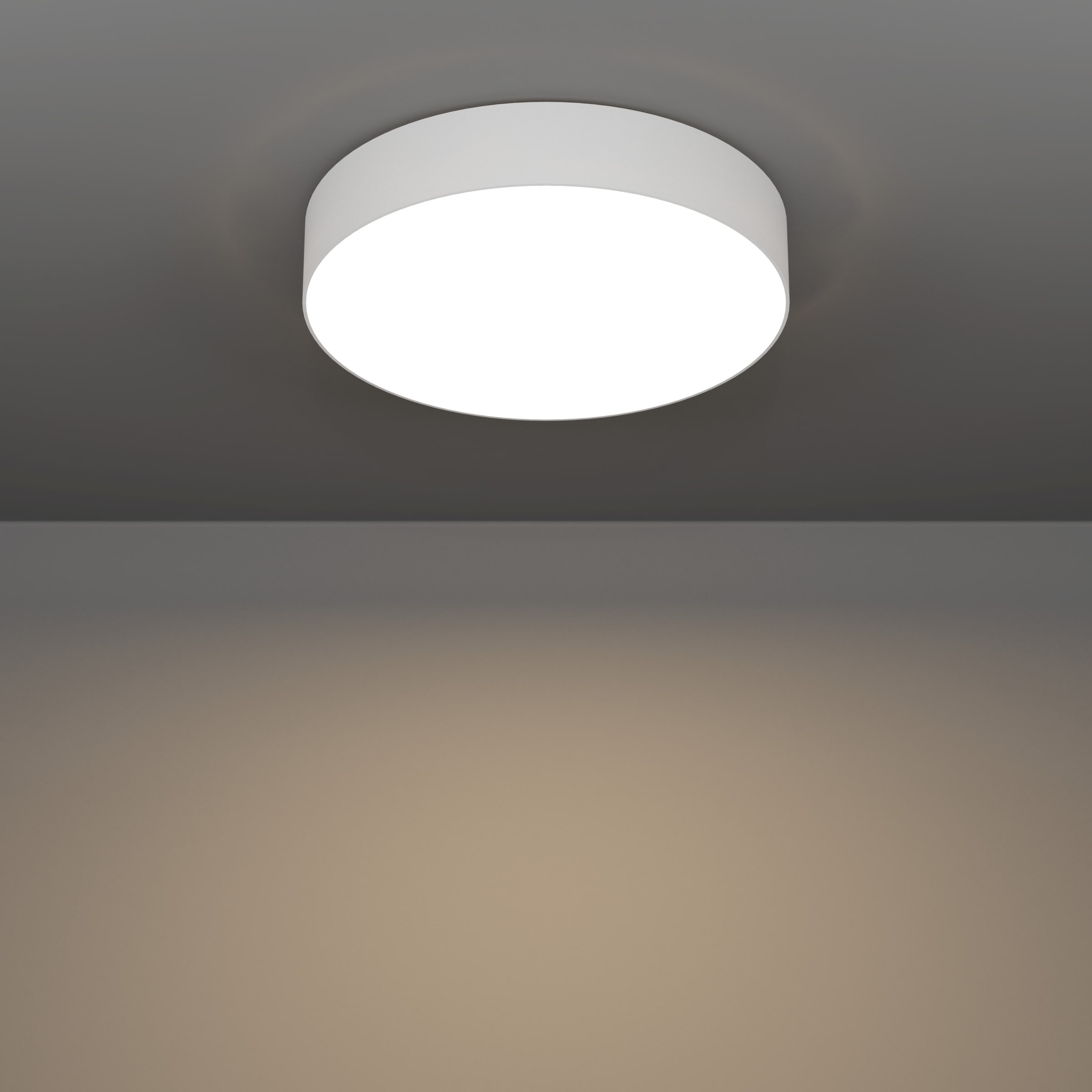 EGLO LED Deckenleuchte »GALLIZZI-Z Deckenlampe - Kunststoff - LED - 15W - IP20« LED-Modul 1 Stk. Kaltweiß | Neutralweiß | RGB | Warmweiß Wohzimmerlampe, Esszimmerlampe, Flur, Schlafzimmer, H7 x Ø39 cm