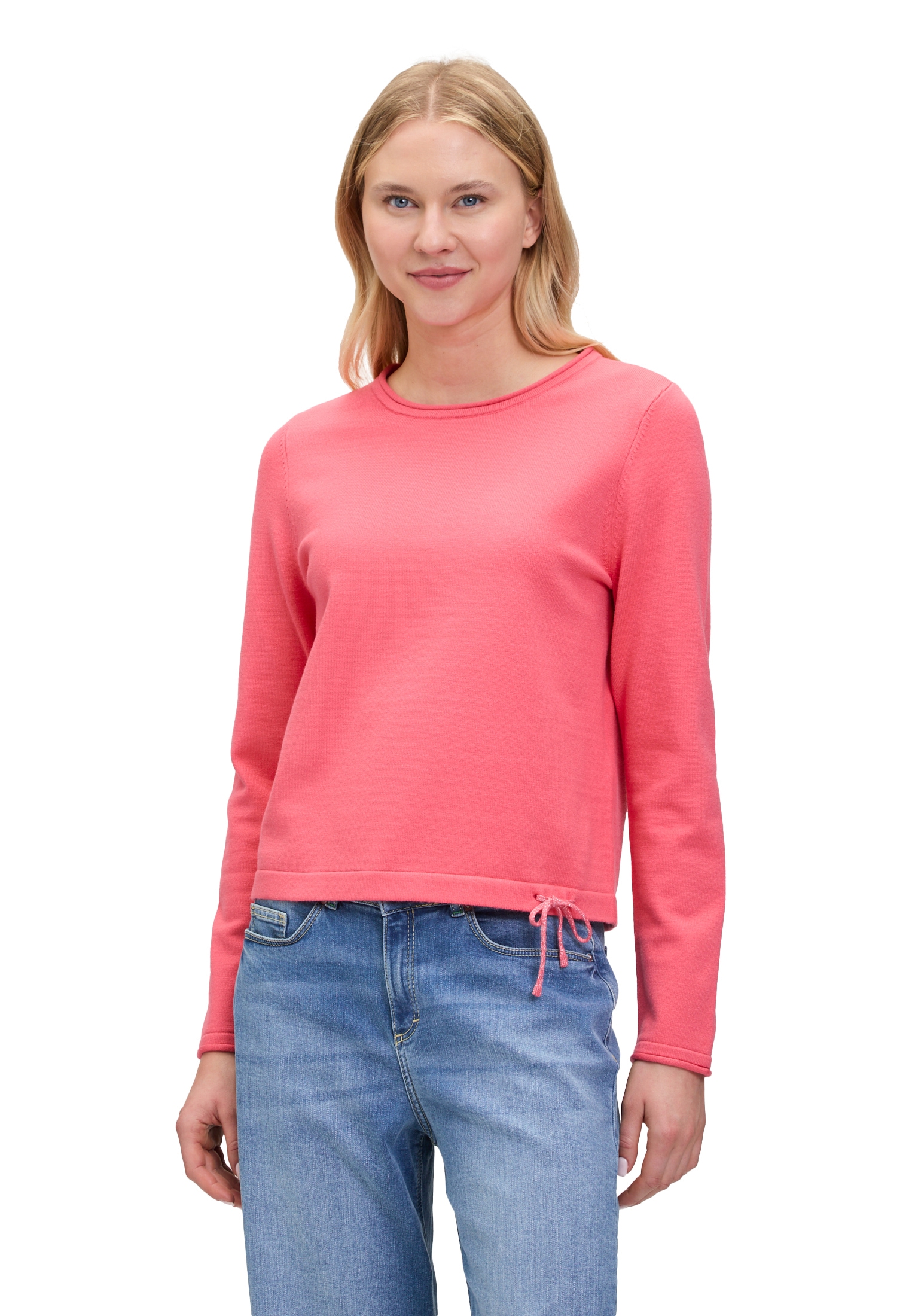 Cartoon Strickpullover »Strickpullover mit Rundhalsausschnitt«