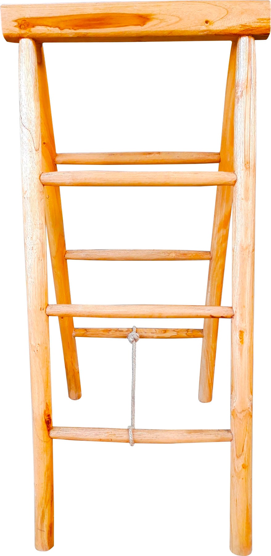 SIT Leiterregal, Klappbar, gefertigt aus recyceltem Teakholz
