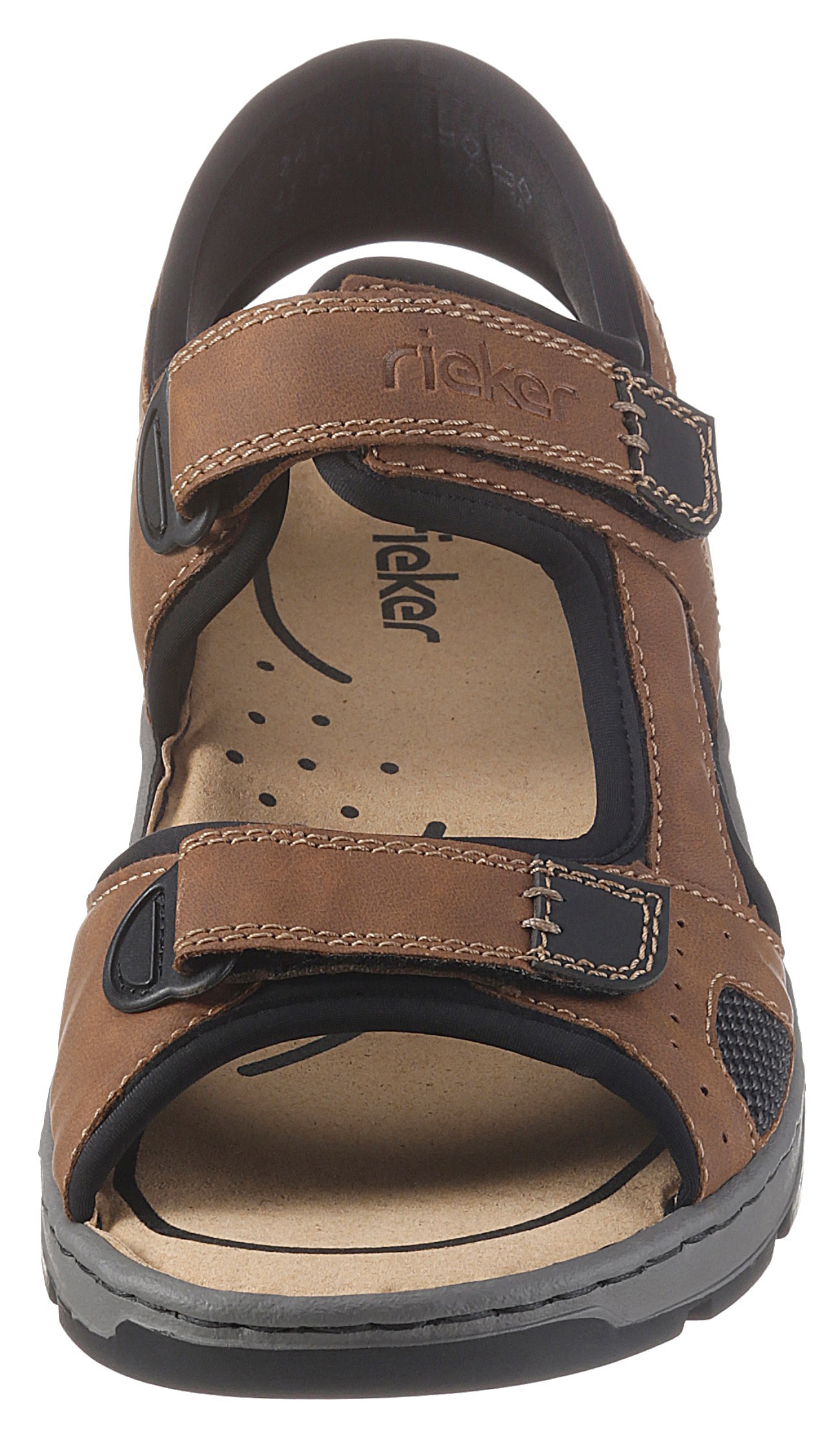 Rieker Riemchensandale  , Sommerschuh, Klettschuh, Outdoorschuh, in Trekking-Optik