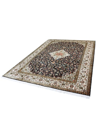 Kayoom Seidenteppich »Kashan 9256«, rechteckig, 10 mm Höhe, Einzelstück mit... kaufen